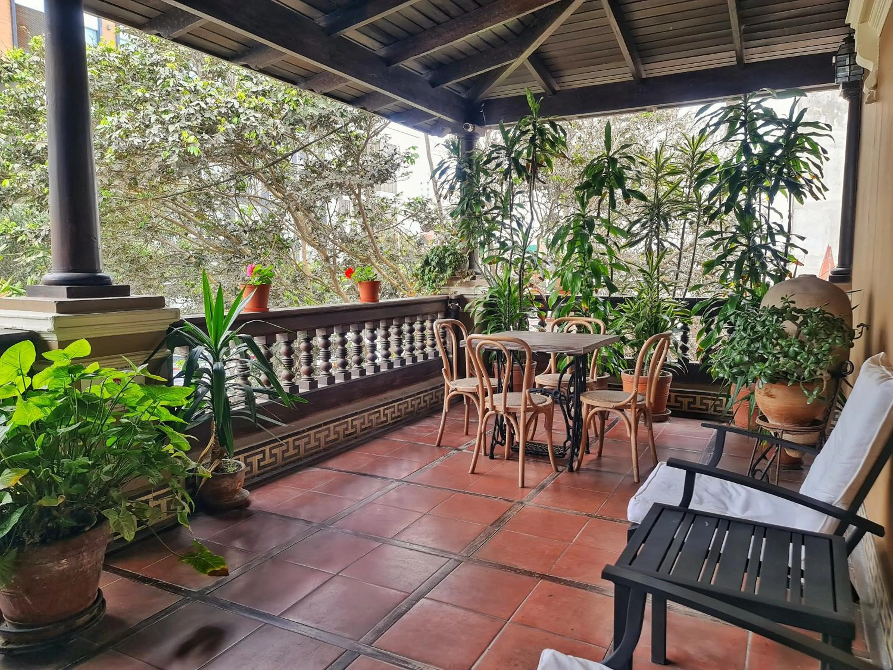 Balcony/Terrace in Hotel Antigua Miraflores