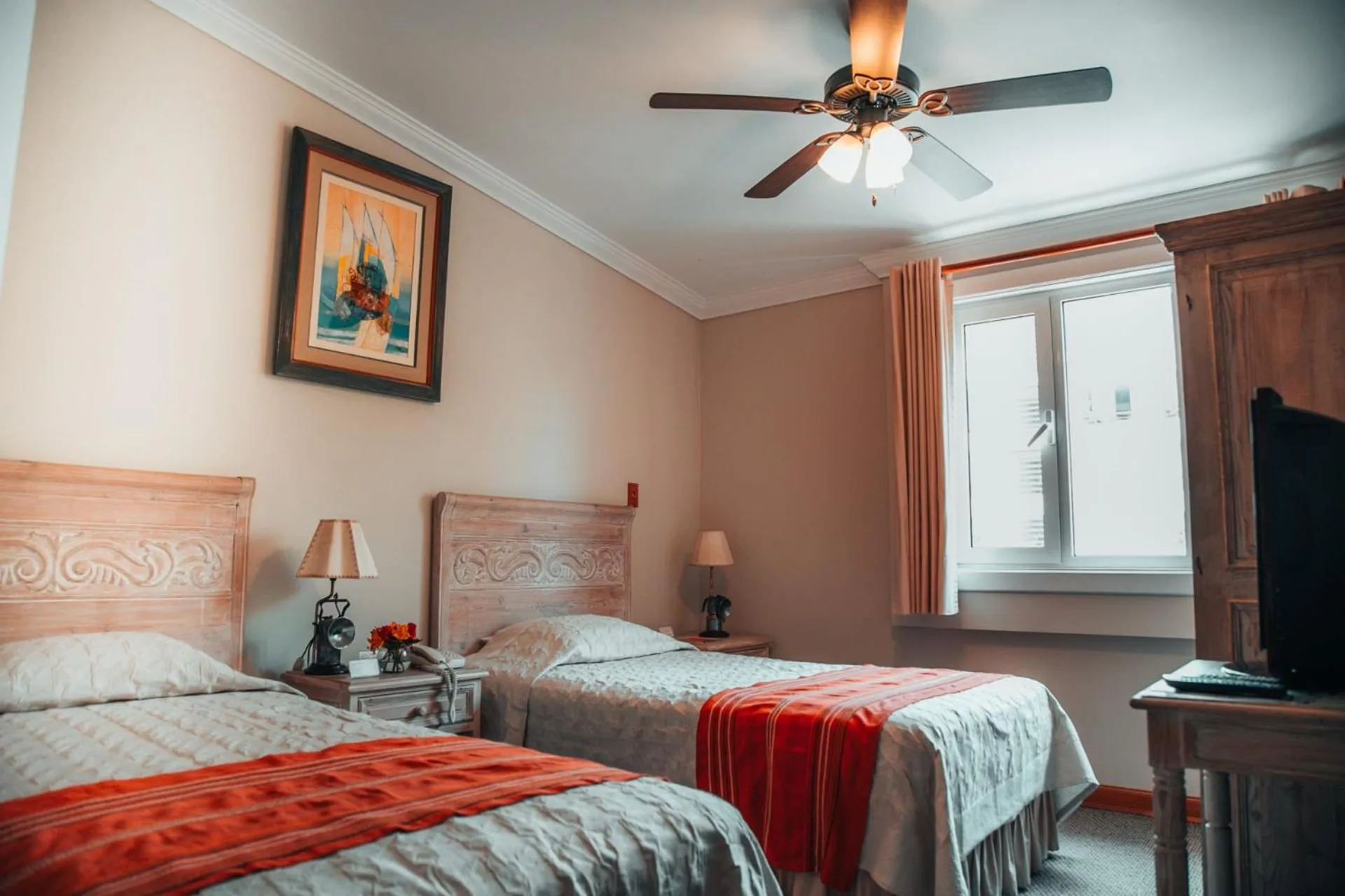 Bed in Hotel Antigua Miraflores