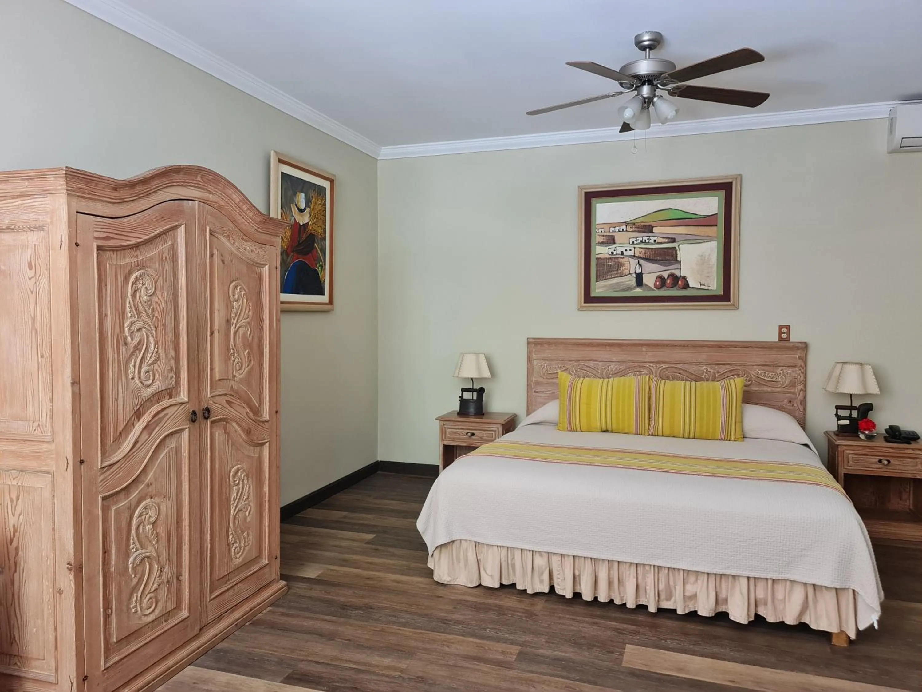 Bed in Hotel Antigua Miraflores