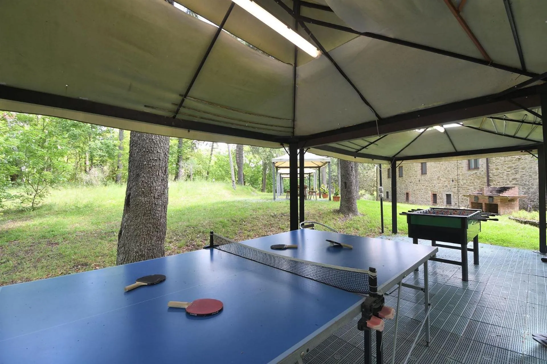 Table tennis in Castellare in Chianti