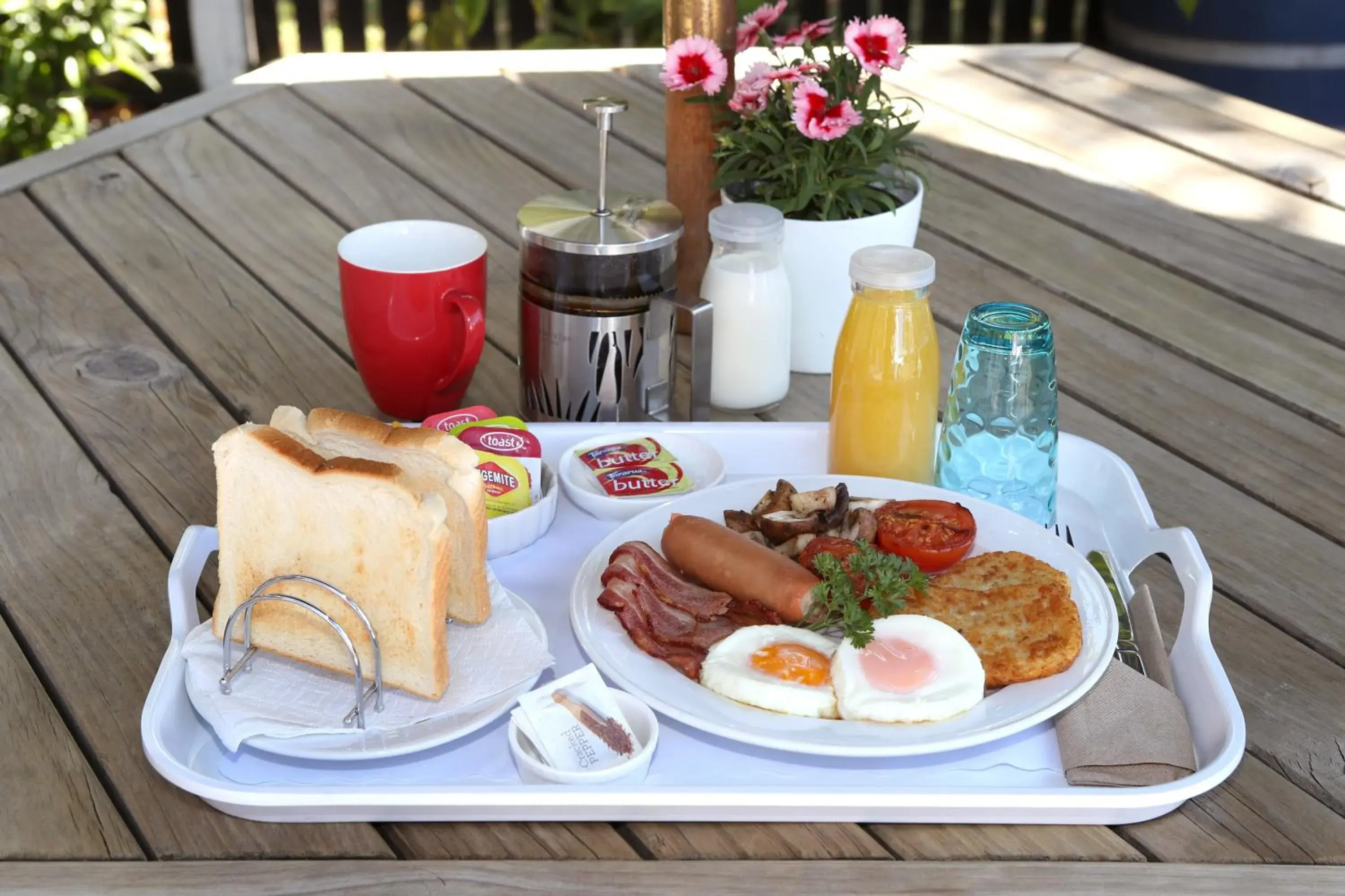 Breakfast in Havelock North Motor Lodge Breakfast in Havelock North Motor Lodge