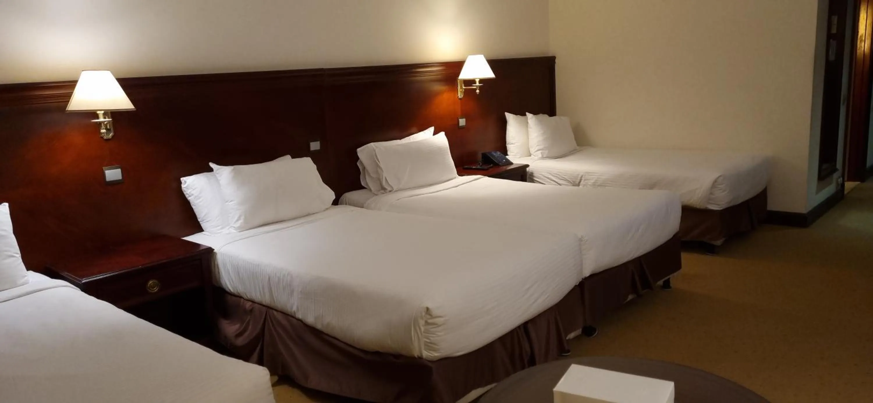 Bed in New Madinah Hotel