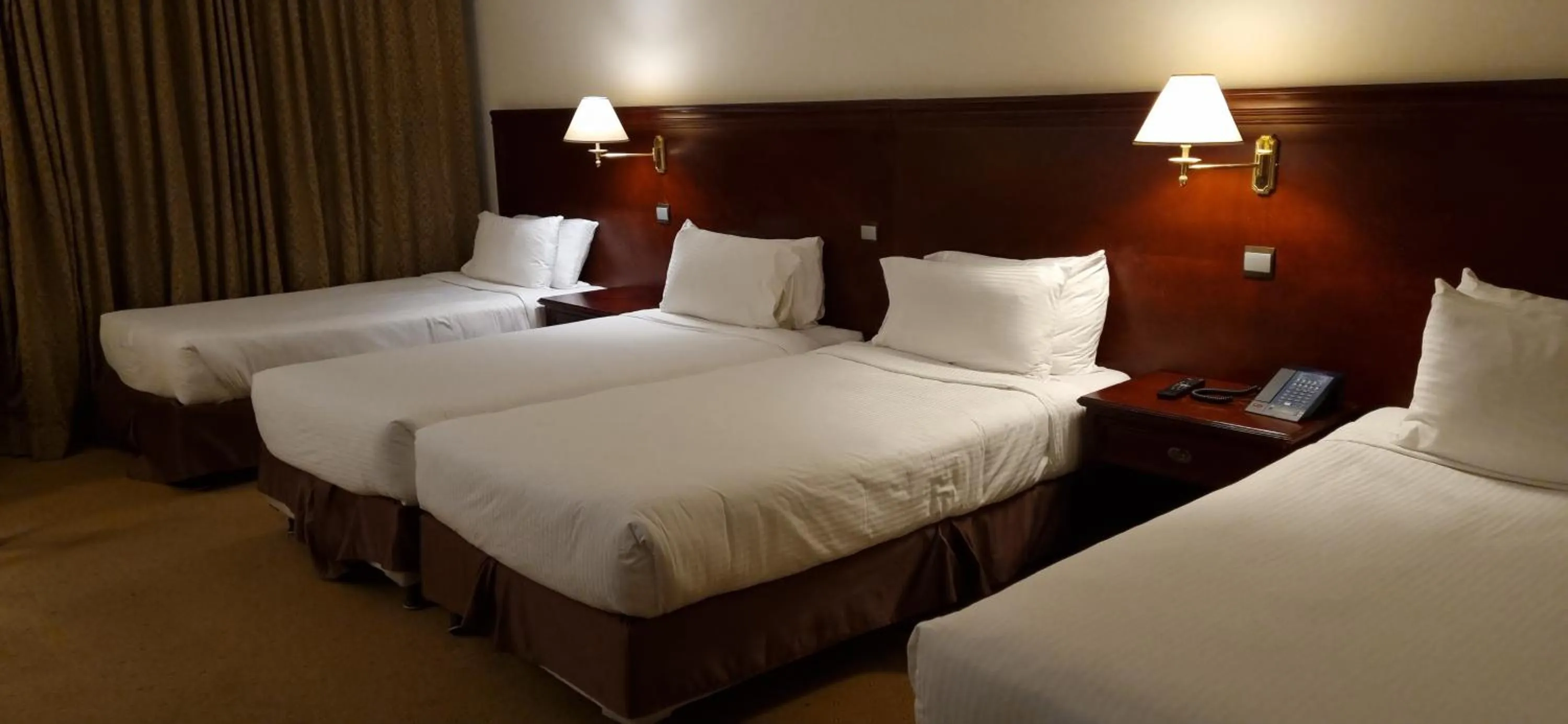 Bed in New Madinah Hotel