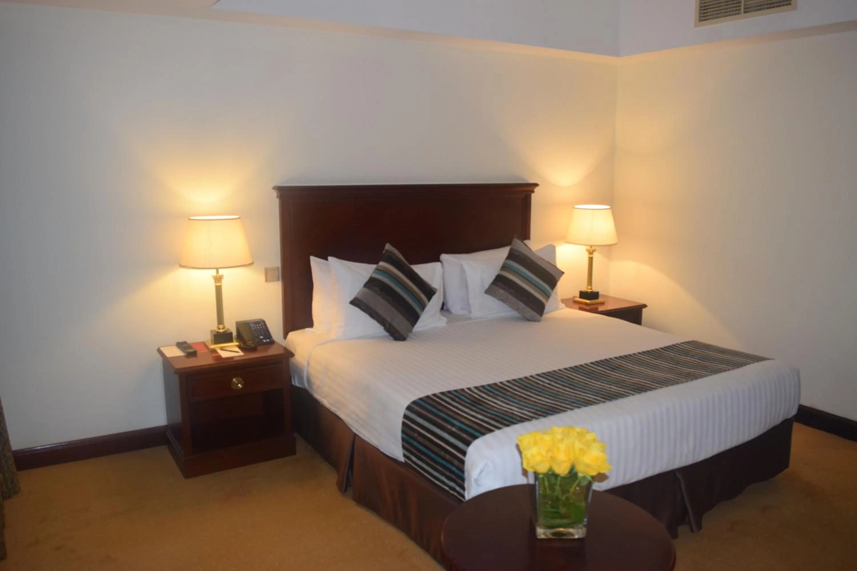 Bed in New Madinah Hotel