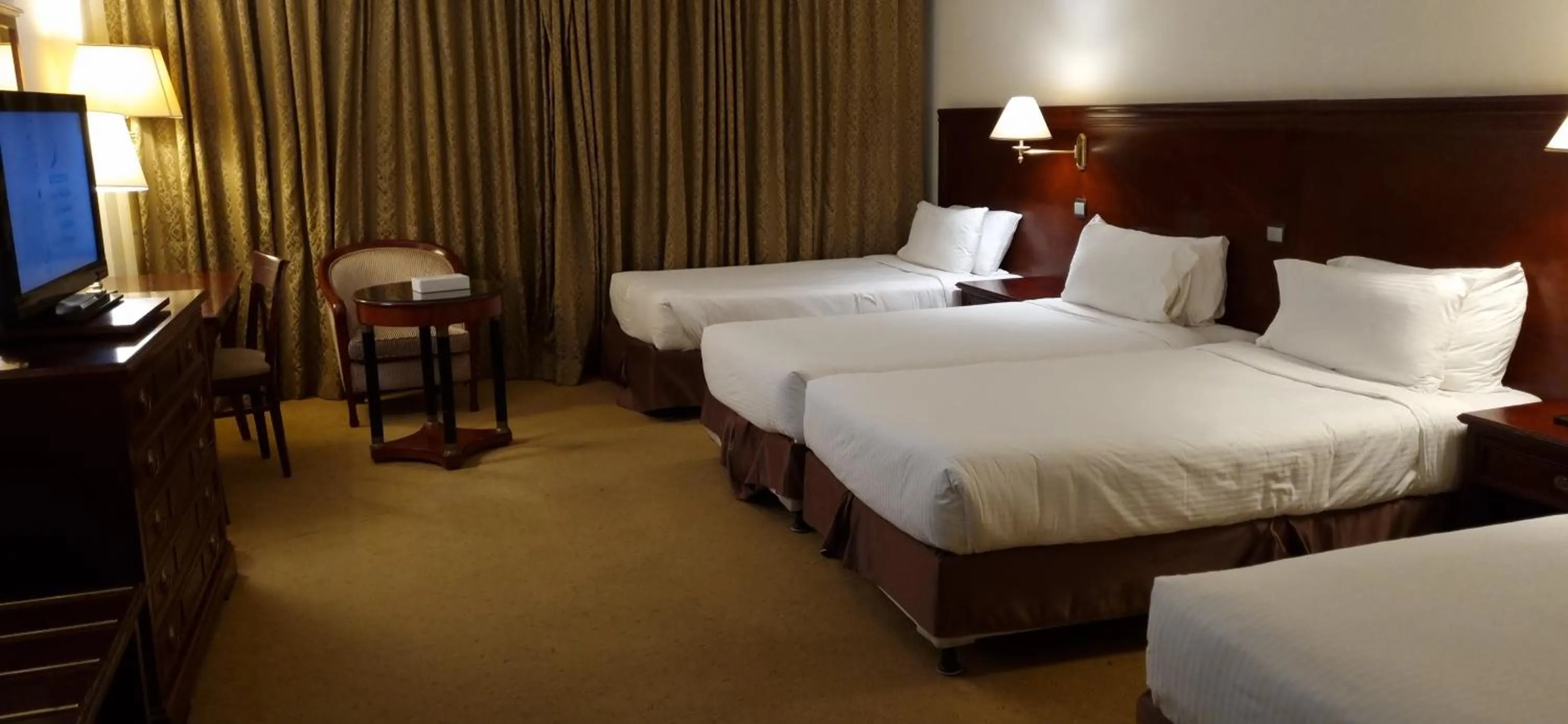 Bed in New Madinah Hotel