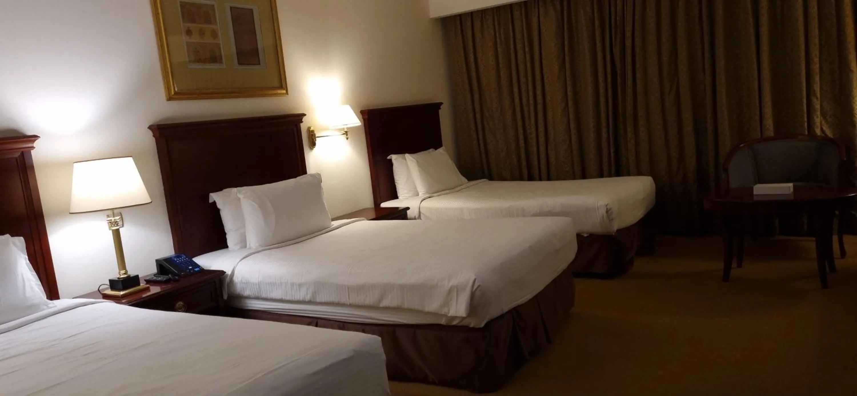 Bed in New Madinah Hotel