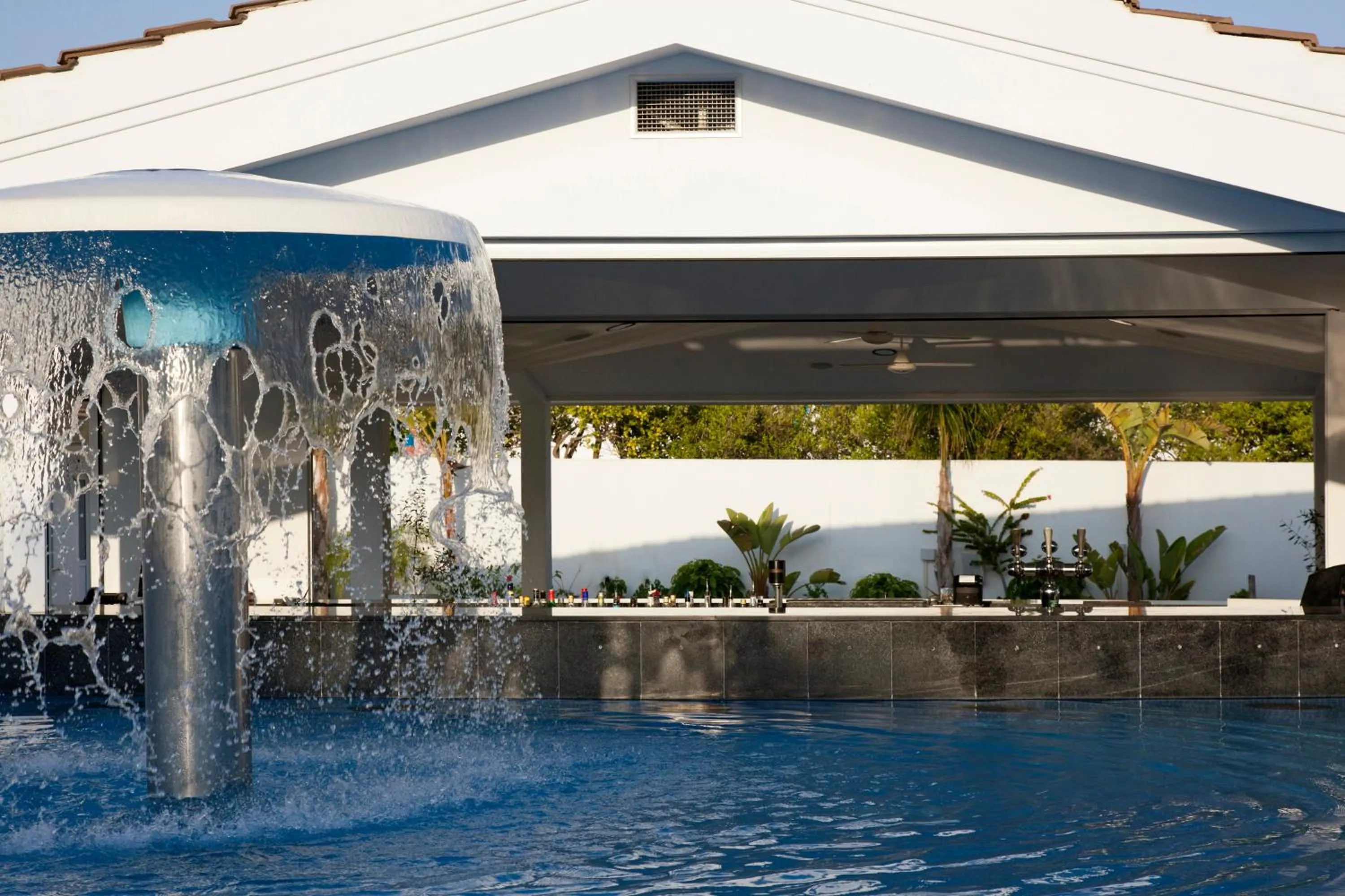 Swimming pool in Christofinia Hotel