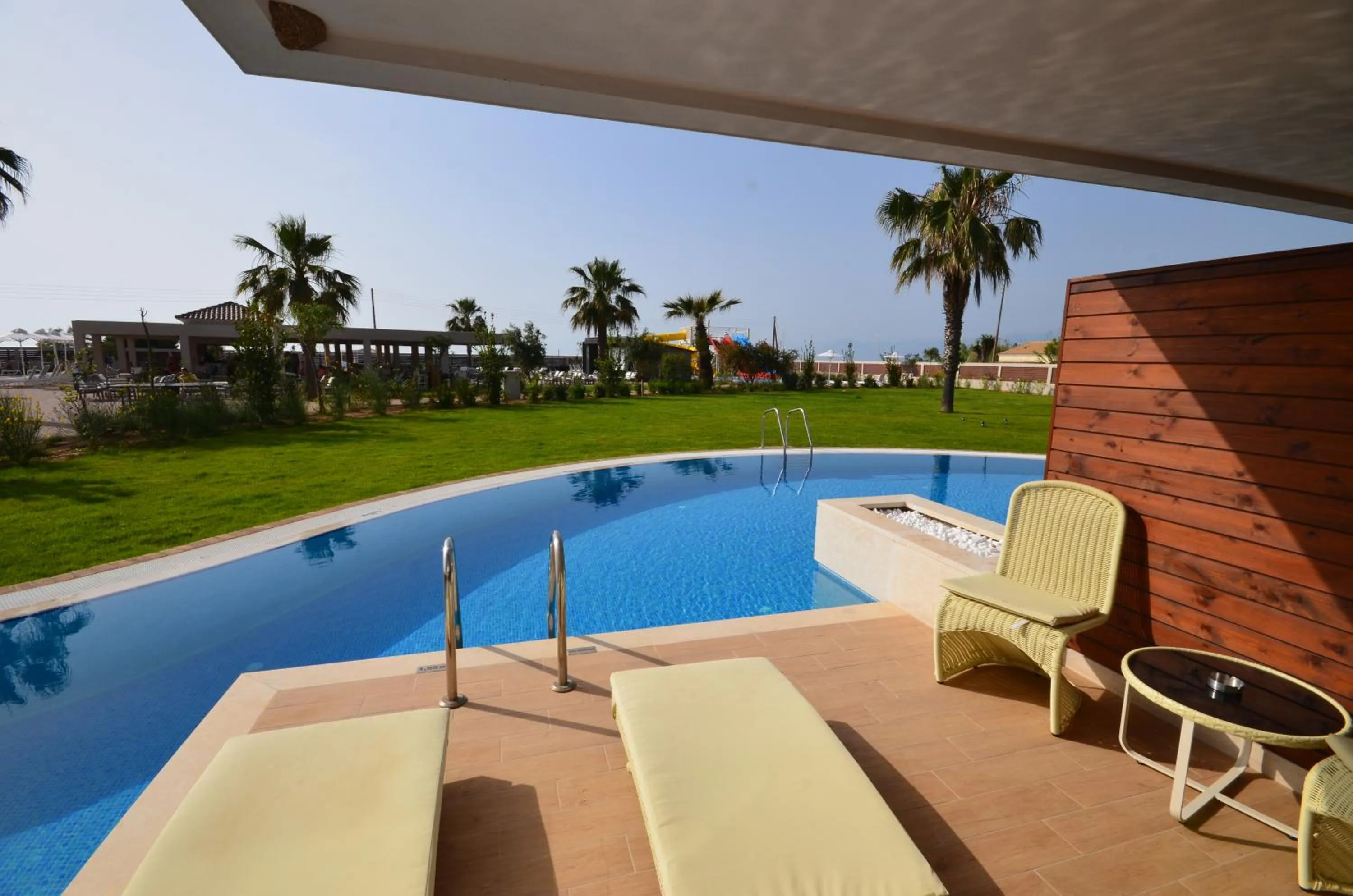 Swimming pool in Almyros Beach