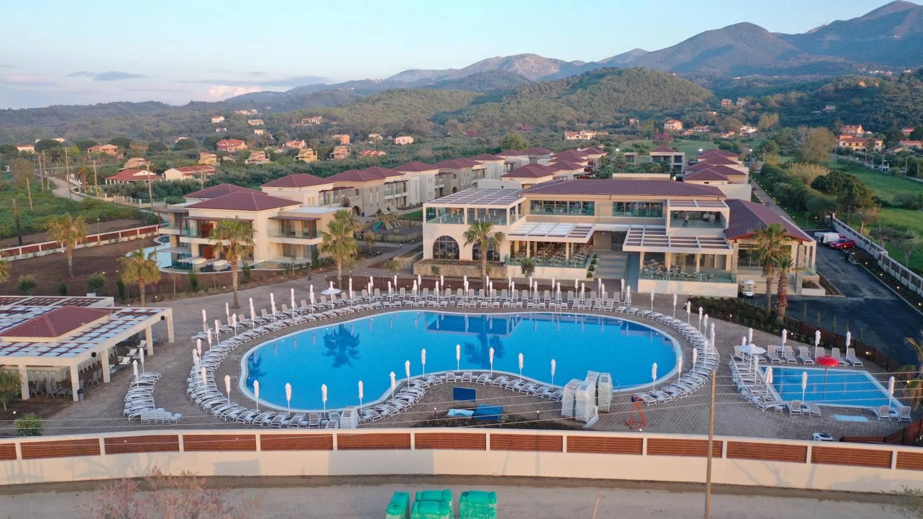 Bird's eye view in Almyros Beach