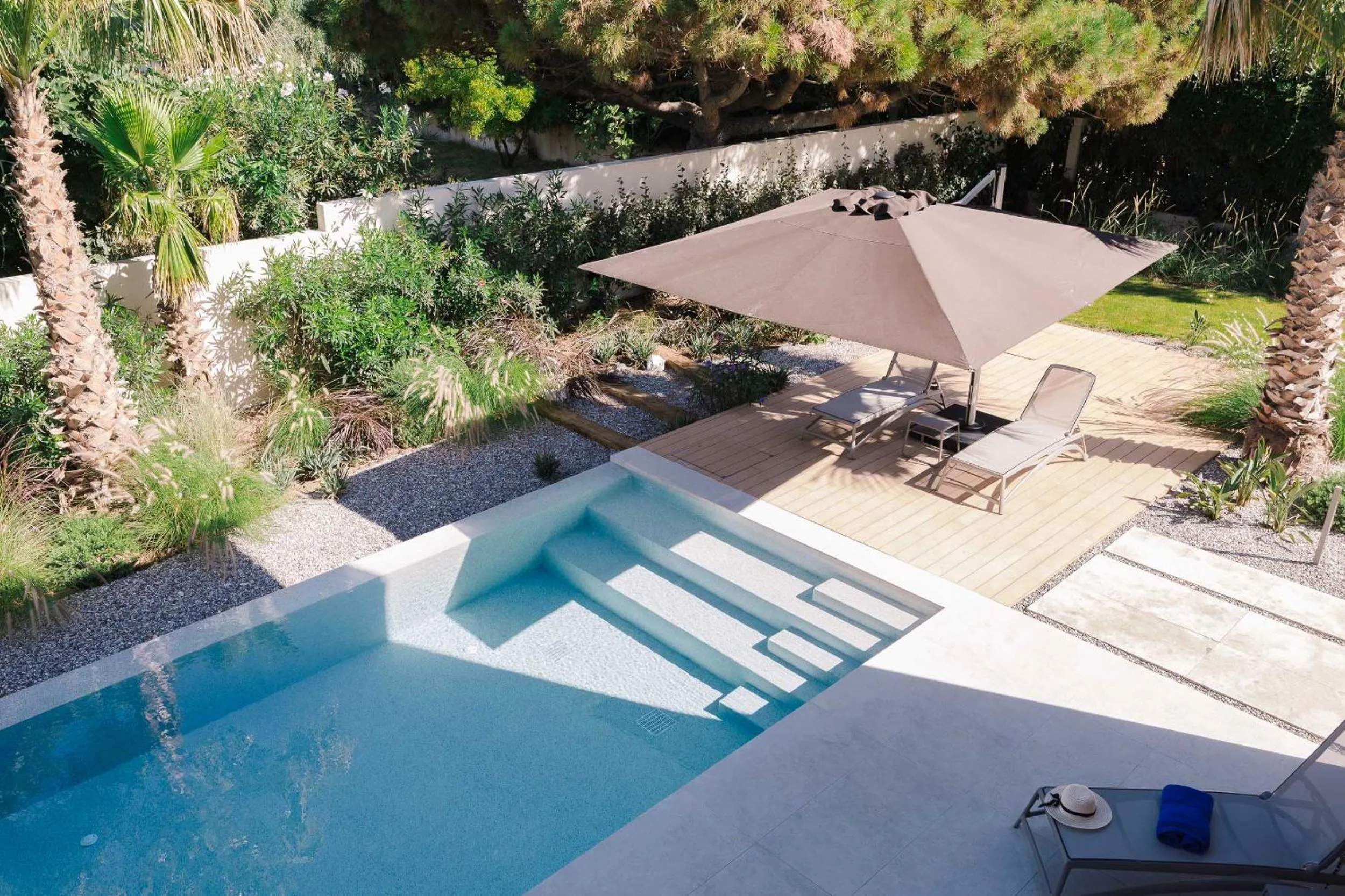 Swimming pool in Almyros Beach