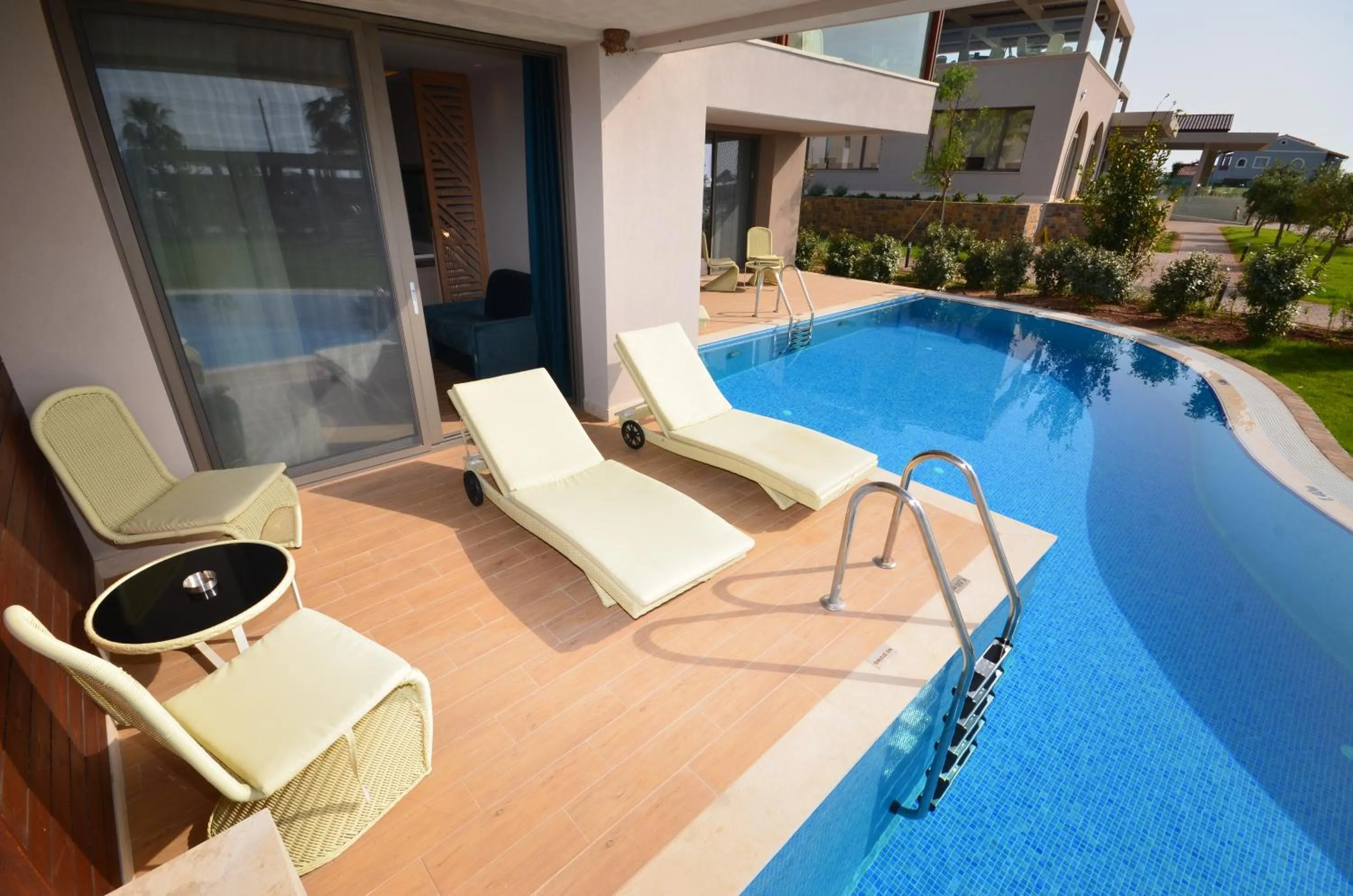 Swimming pool in Almyros Beach