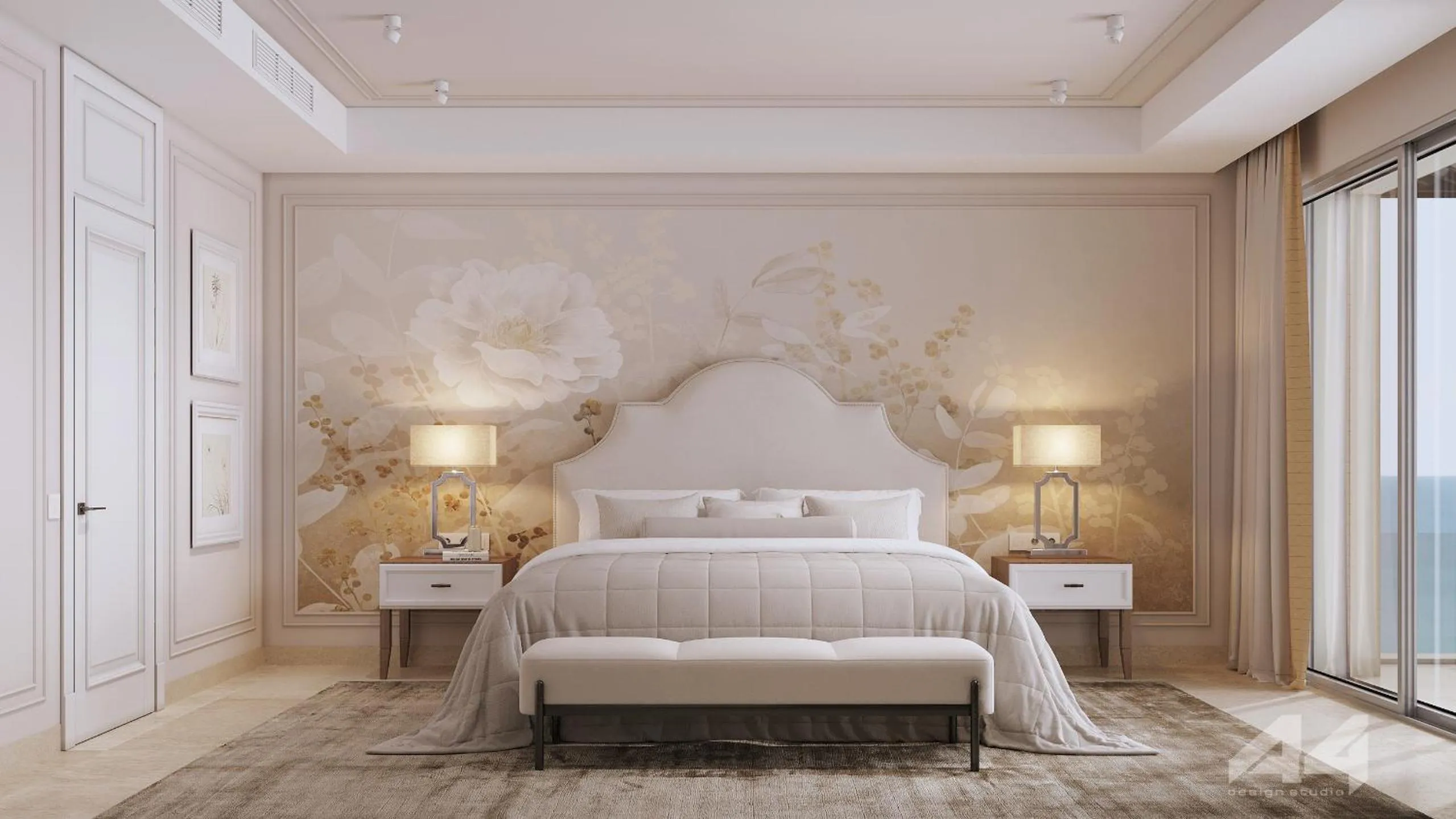 Bed in Almyros Beach