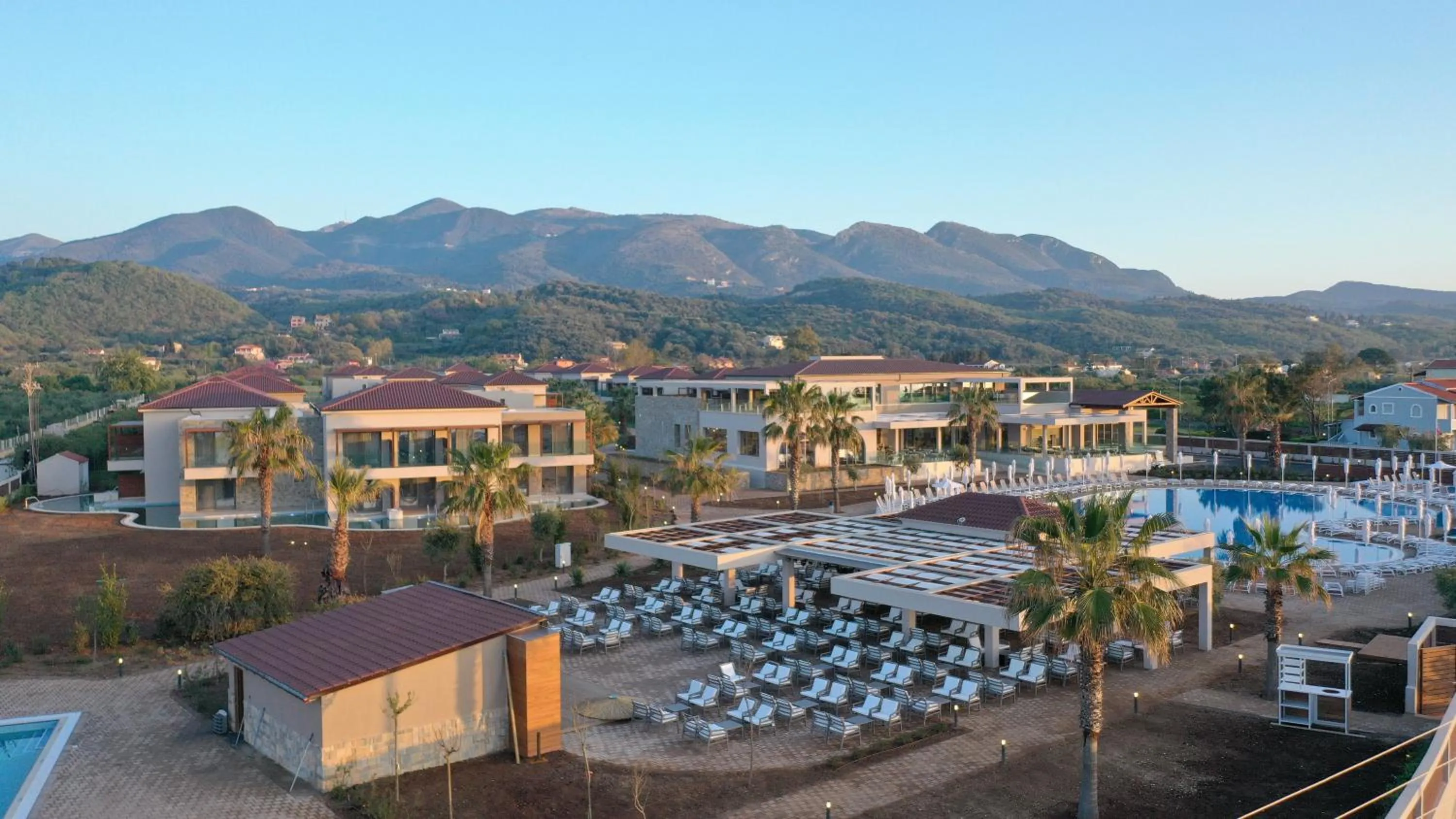 Mountain view in Almyros Beach