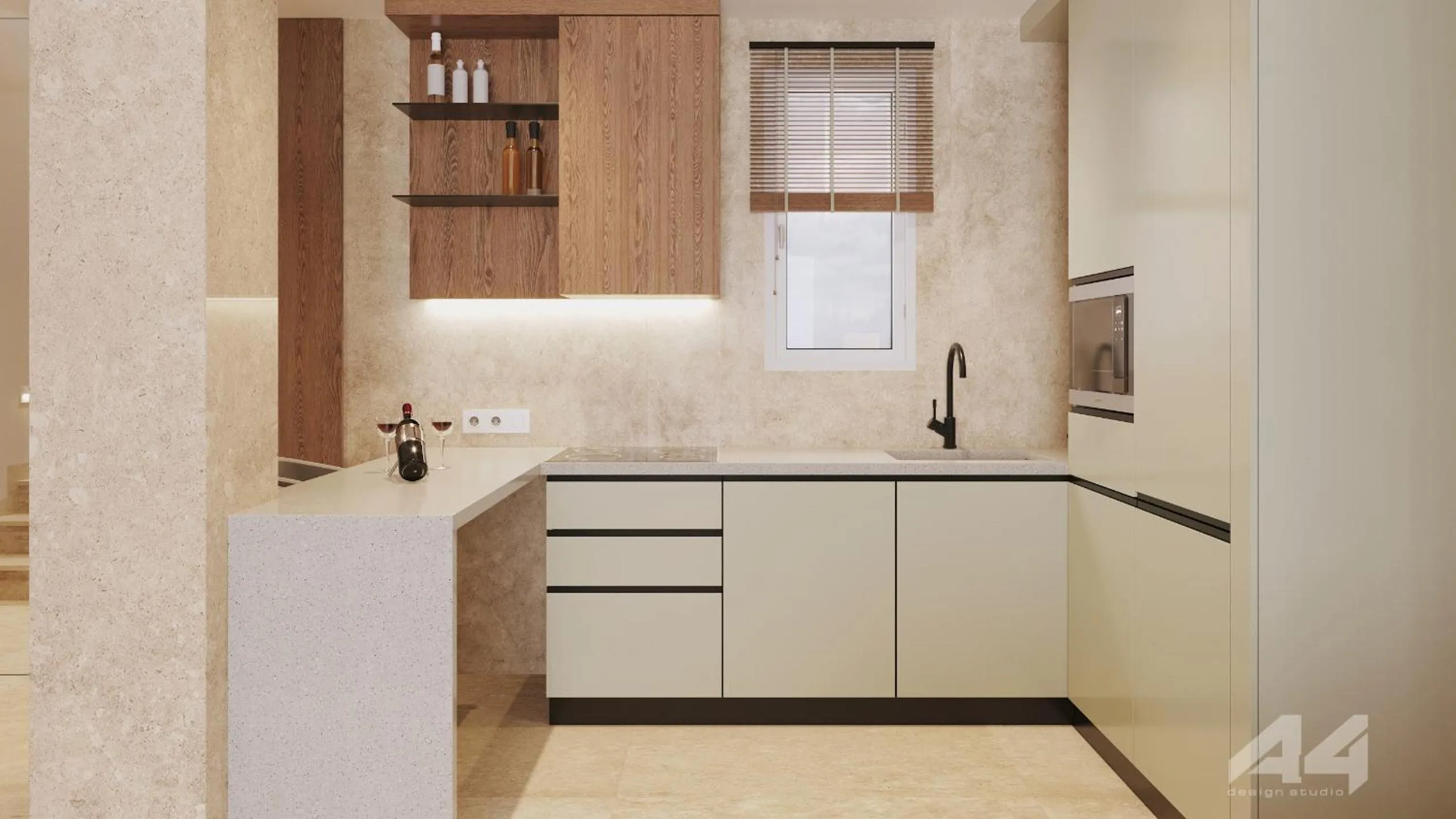 kitchen in Almyros Beach