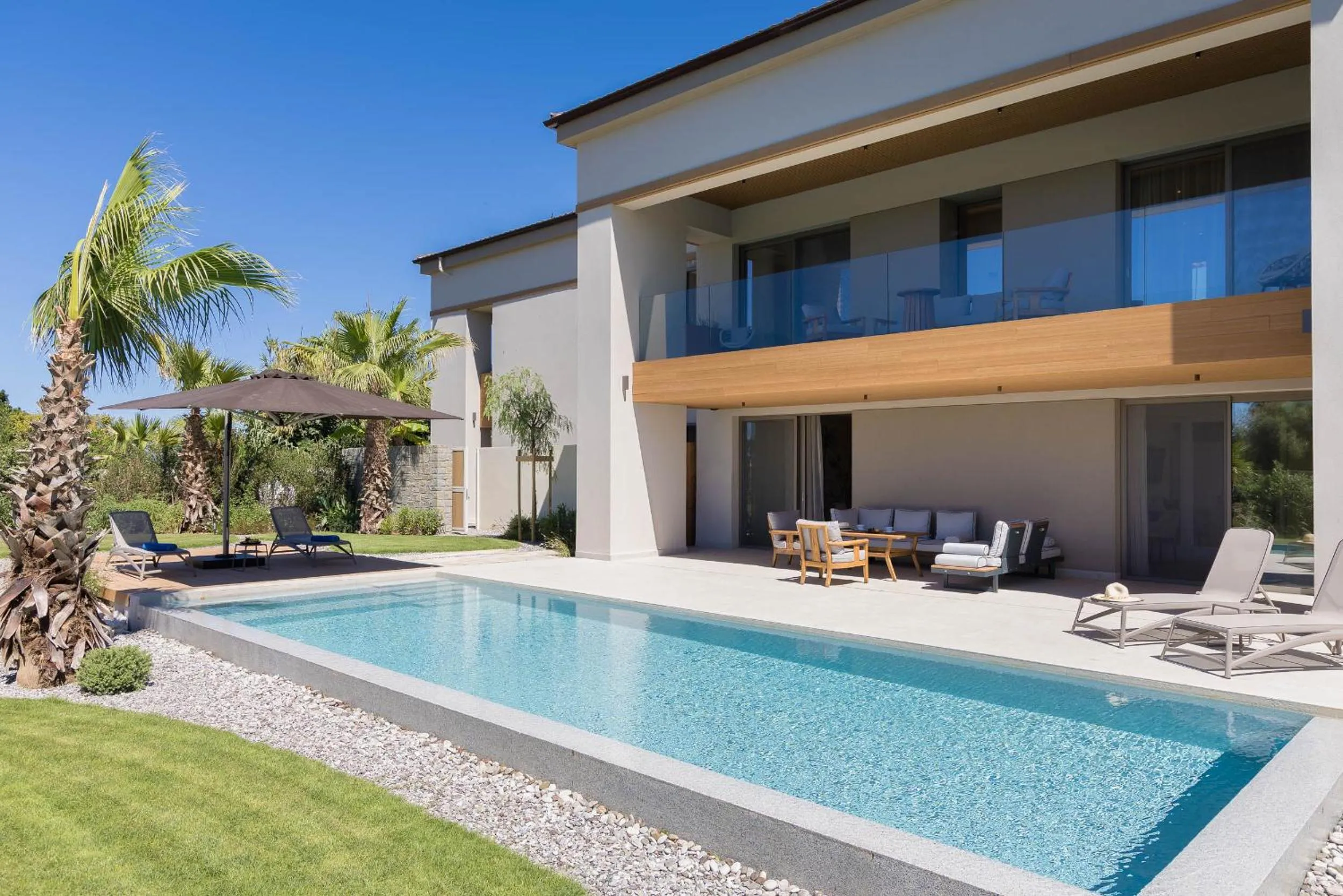 Swimming pool in Almyros Beach