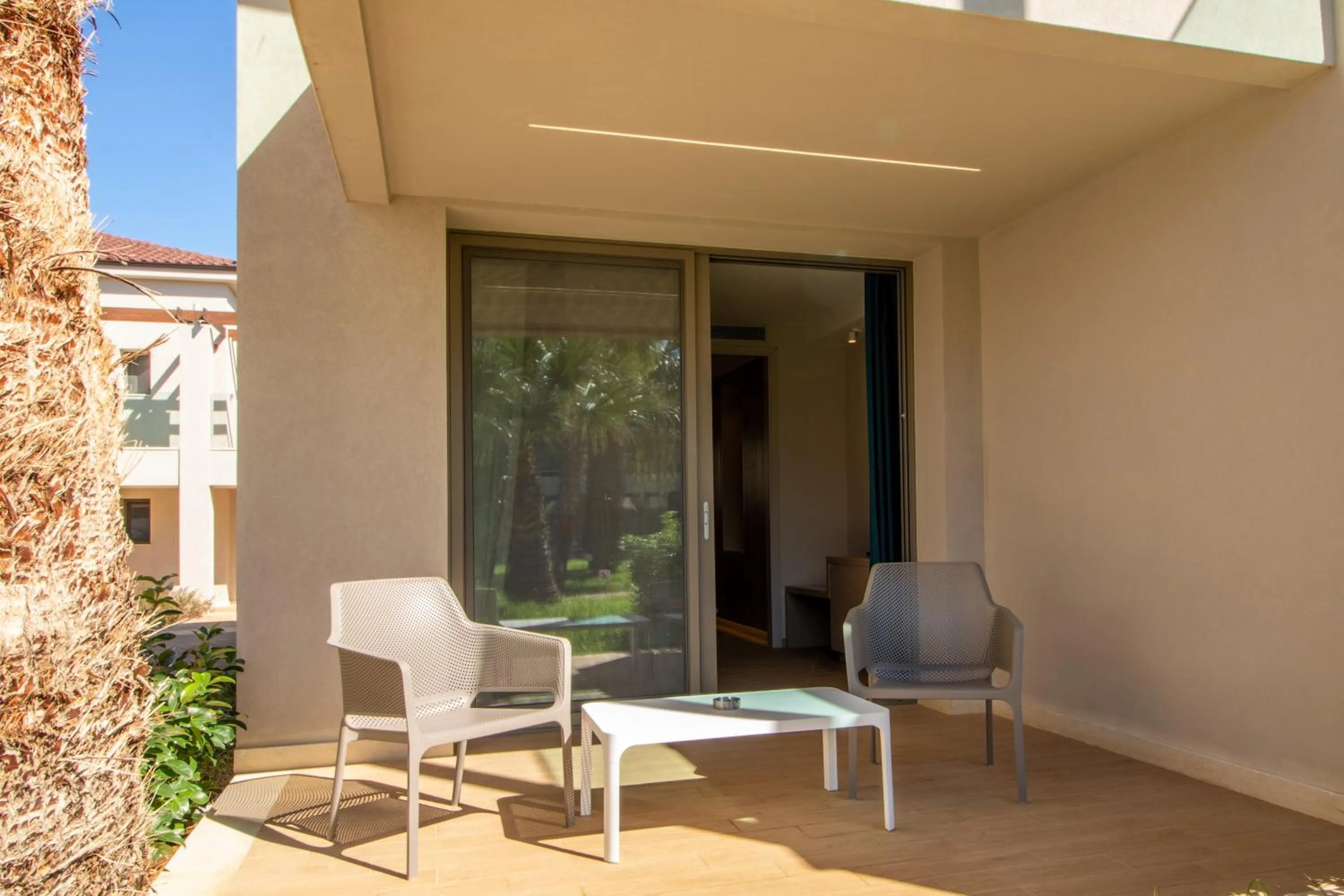 Patio in Almyros Beach