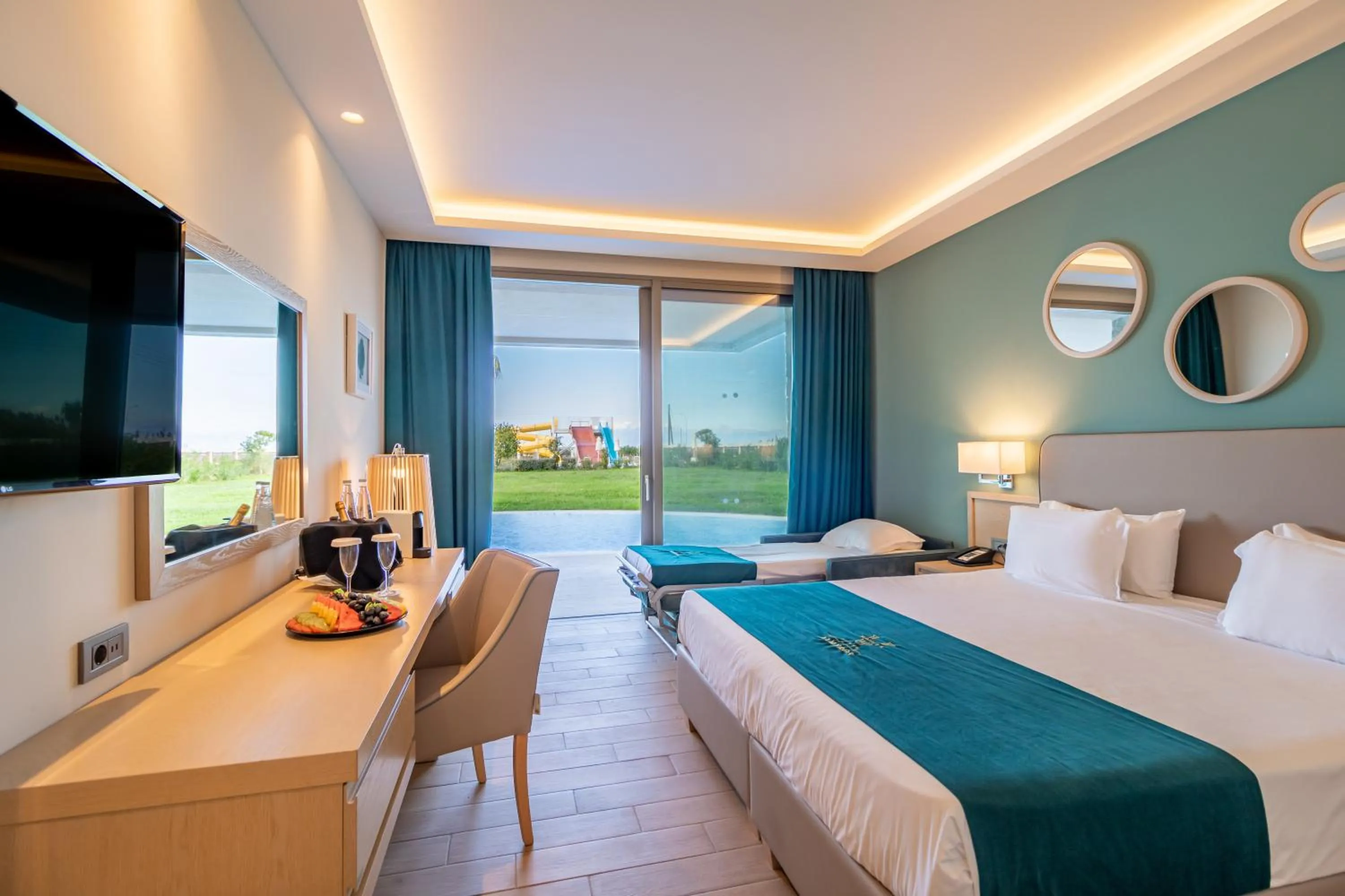 Bed in Almyros Beach