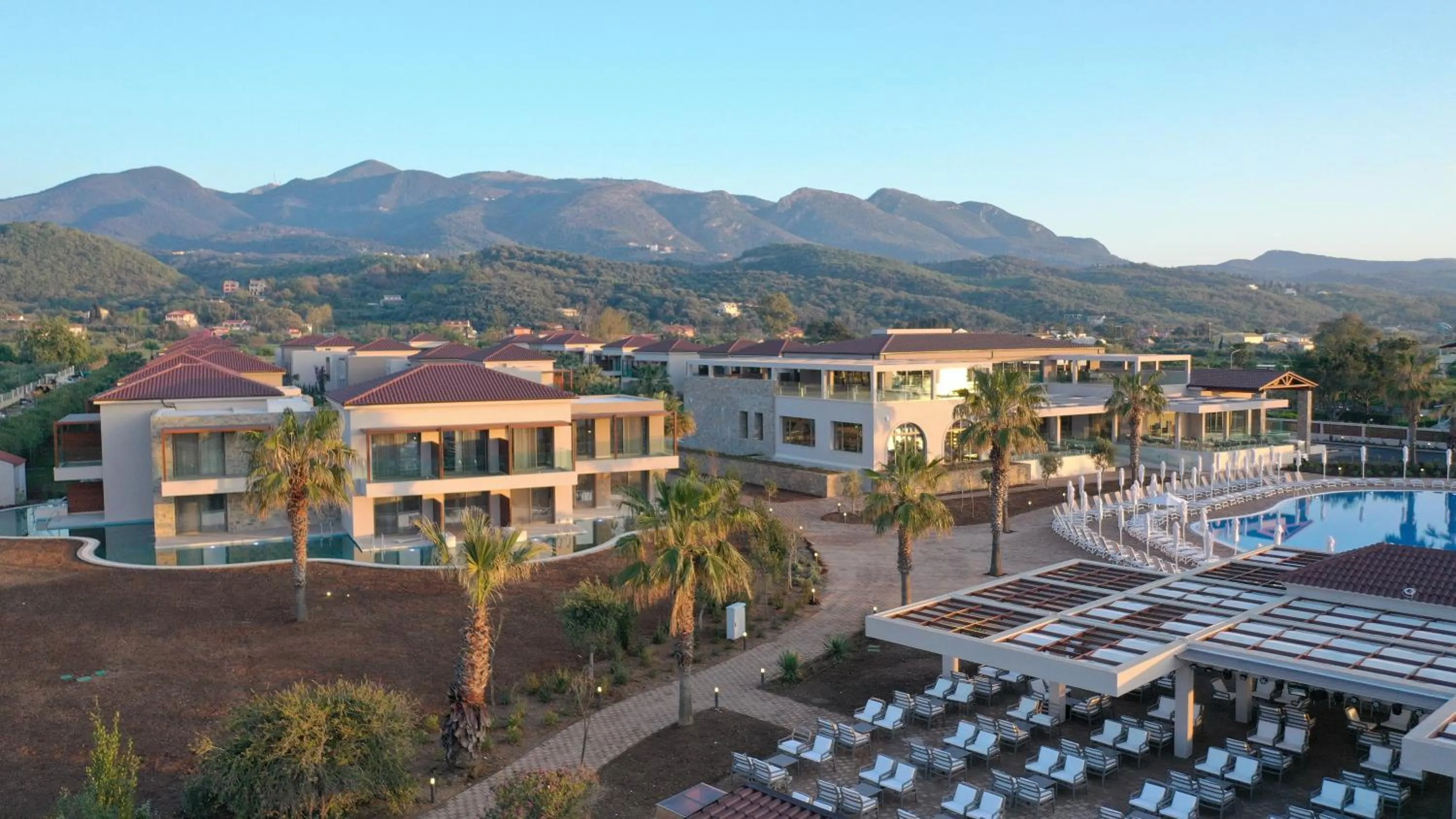 Mountain view in Almyros Beach