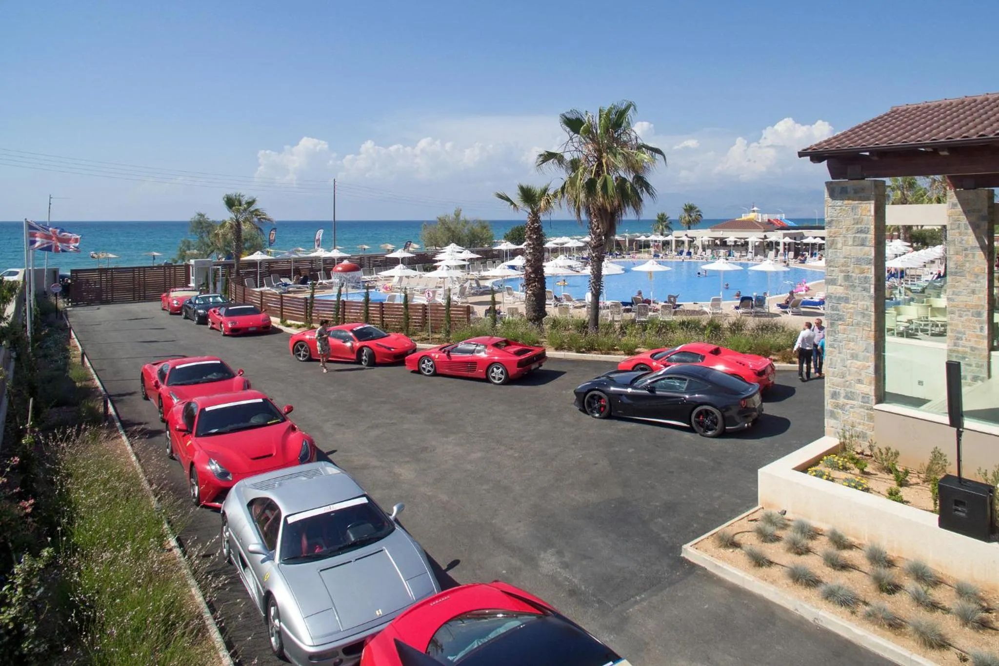 Facade/entrance in Almyros Beach