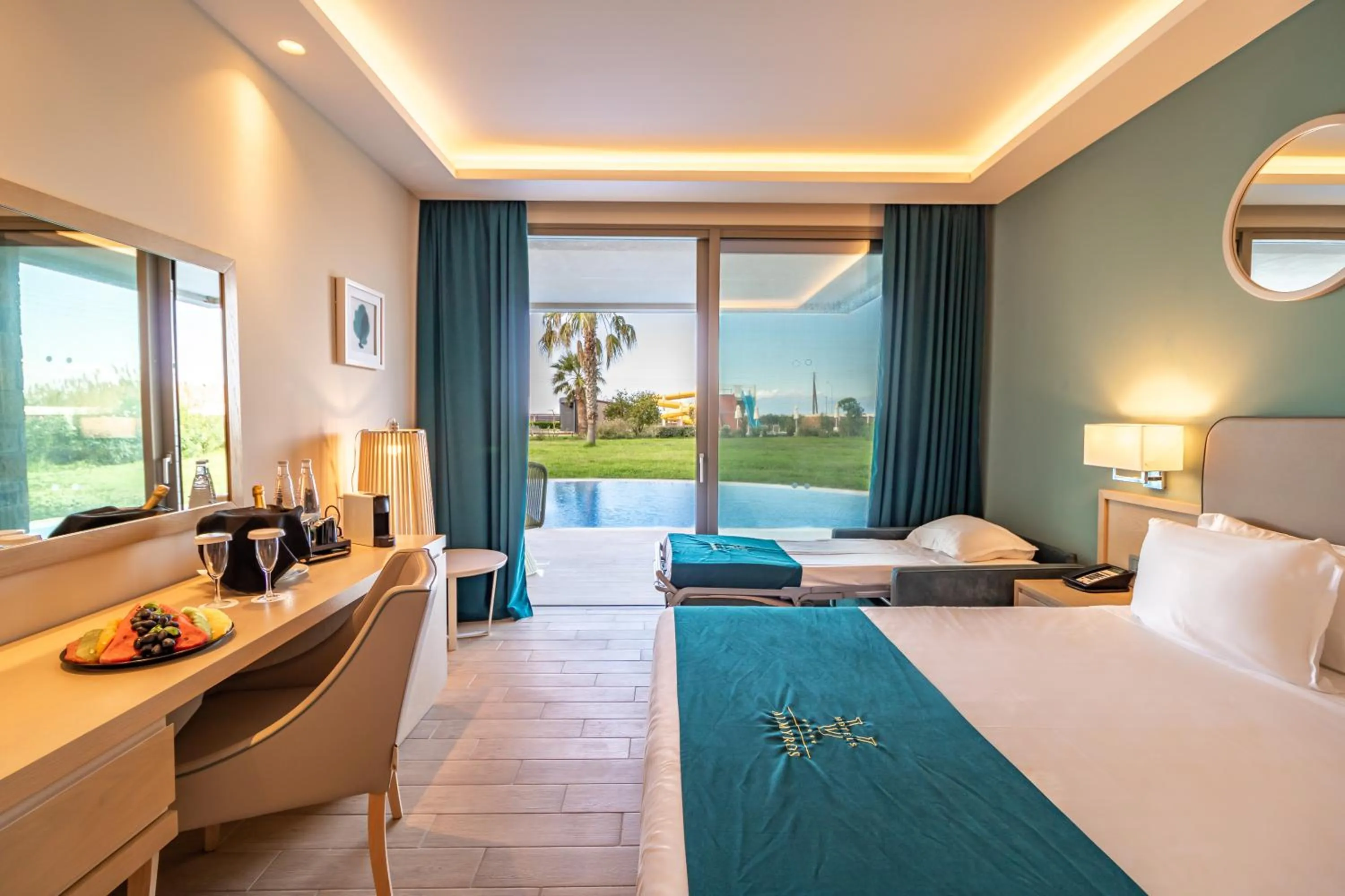 Bed in Almyros Beach