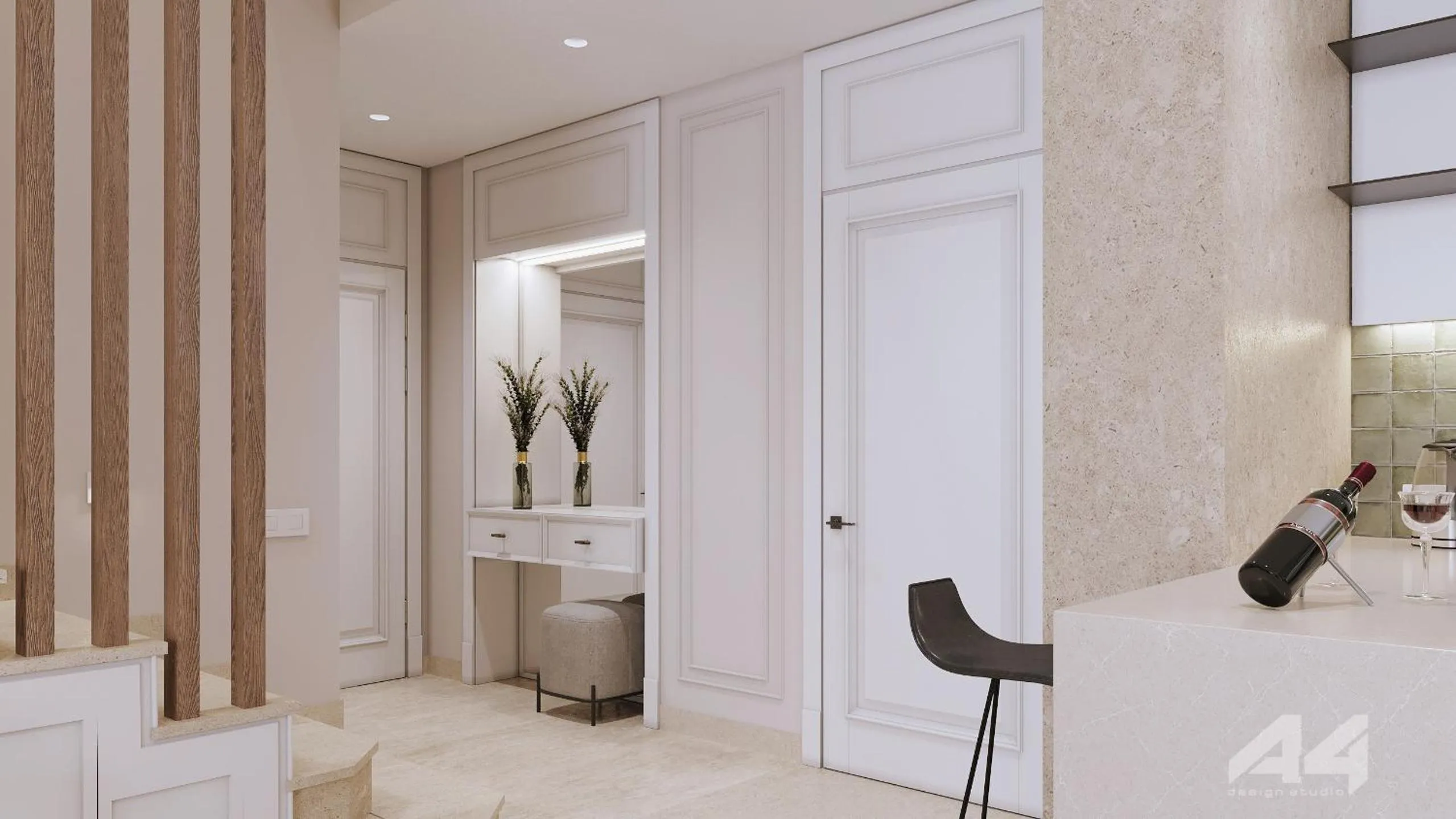 Living room in Almyros Beach