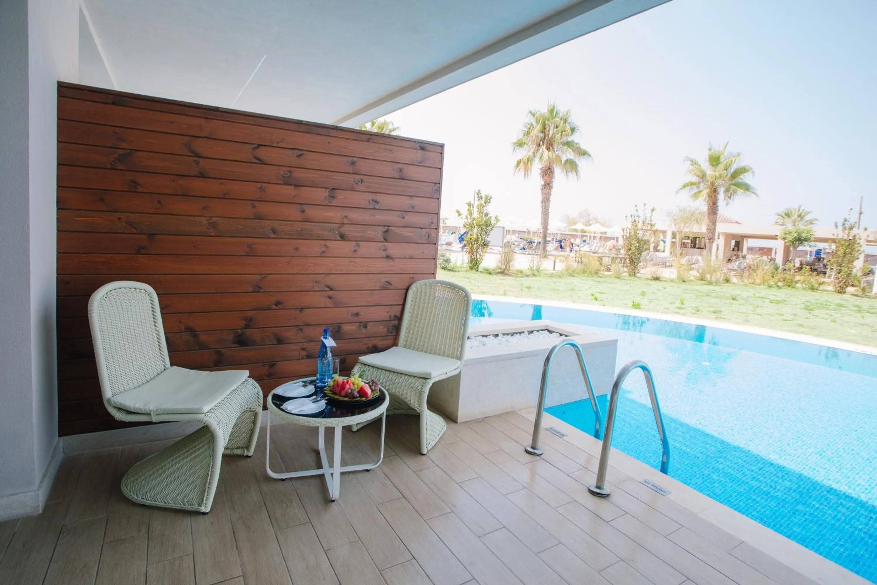 Patio in Almyros Beach