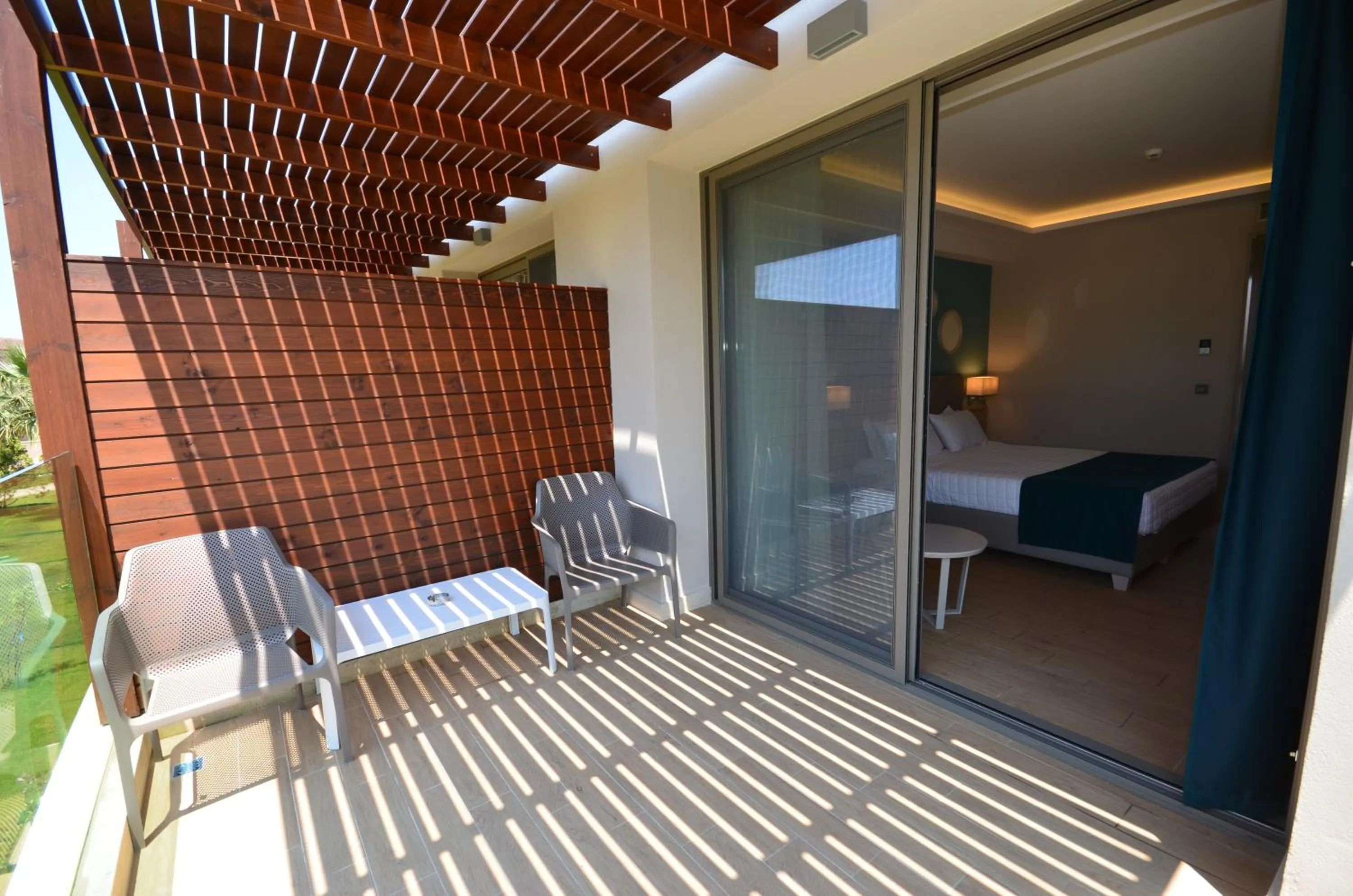 Patio in Almyros Beach