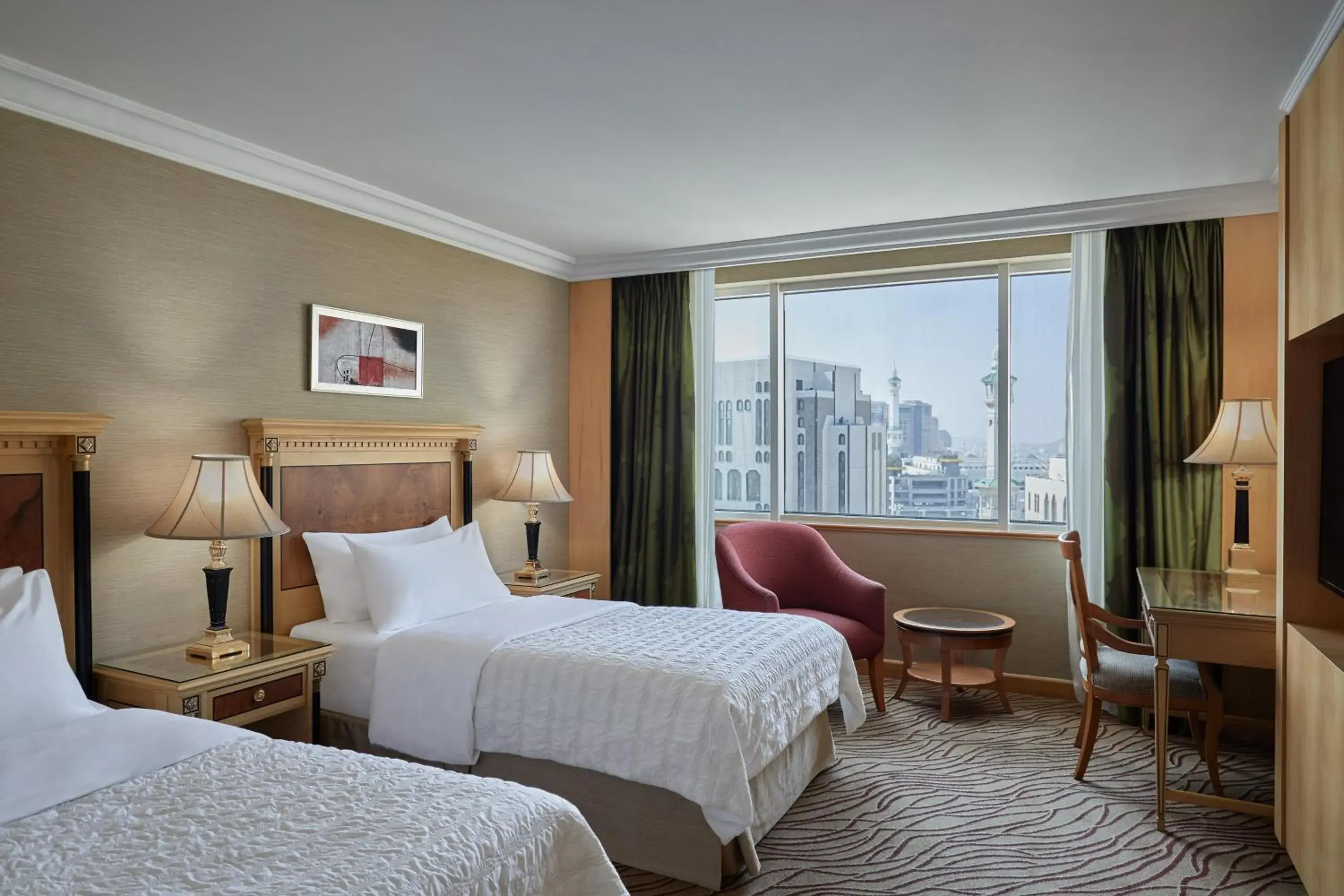 Twin Guest Room, Guest room, 2 Twin/Single Bed(s), City view in Le Meridien Makkah Twin Guest Room, Guest room, 2 Twin/Single Bed(s), City view in Le Meridien Makkah