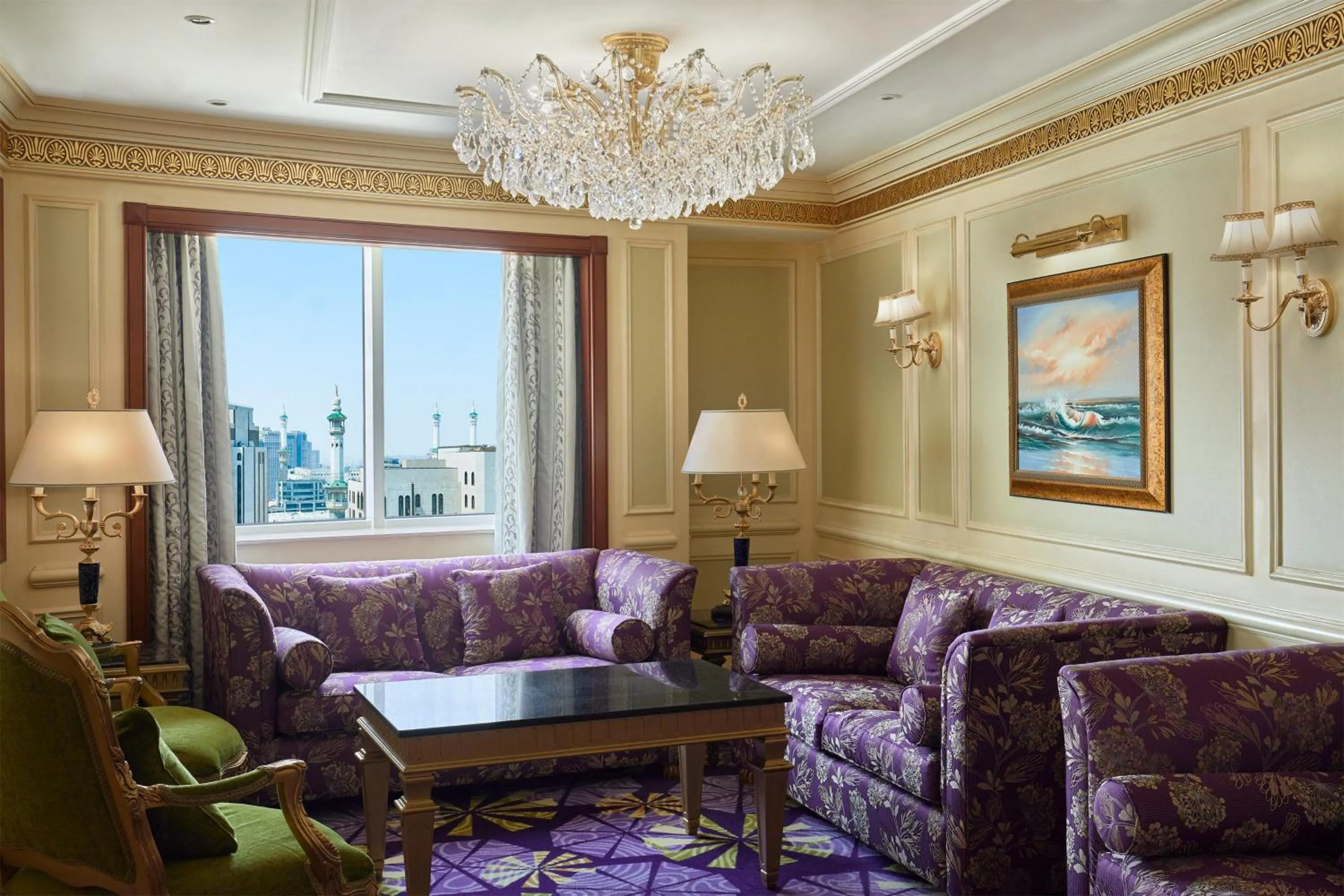 Living room in Le Meridien Makkah