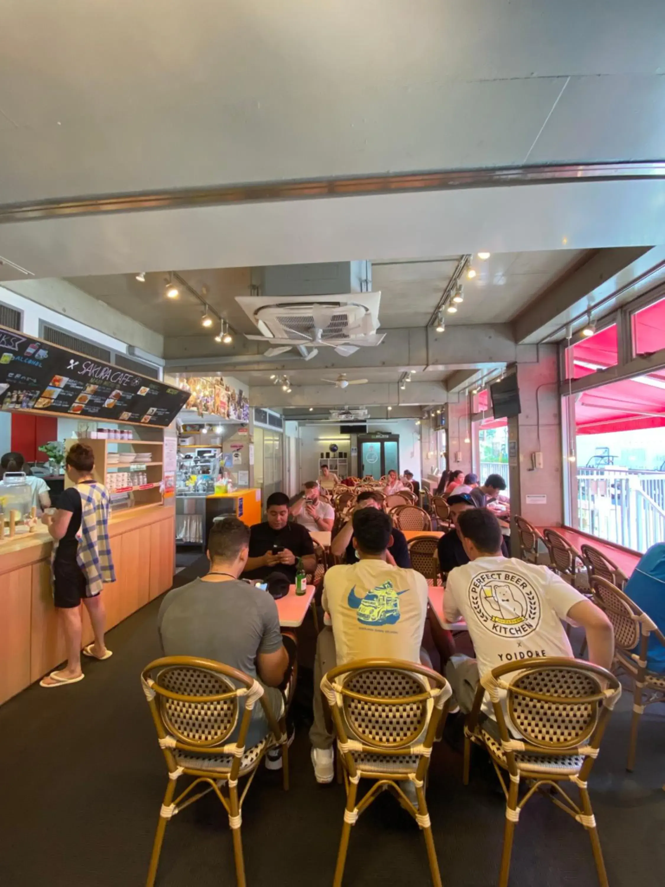 Breakfast in Sakura Hostel Asakusa Breakfast in Sakura Hostel Asakusa