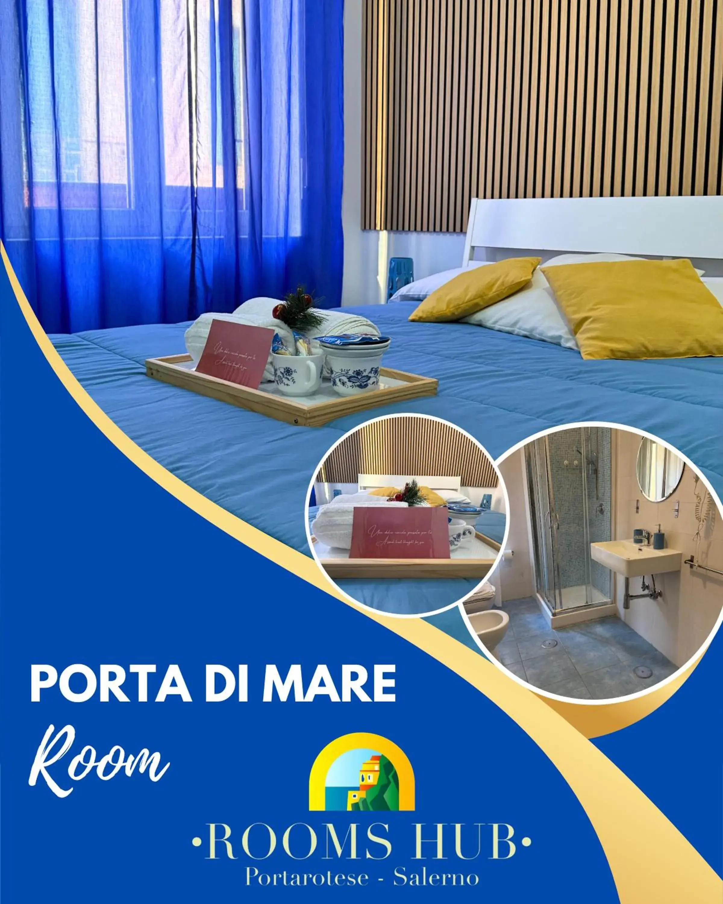 Triple Room with Private External Bathroom - single occupancy in Rooms hub Portarotese Triple Room with Private External Bathroom - single occupancy in Rooms hub Portarotese