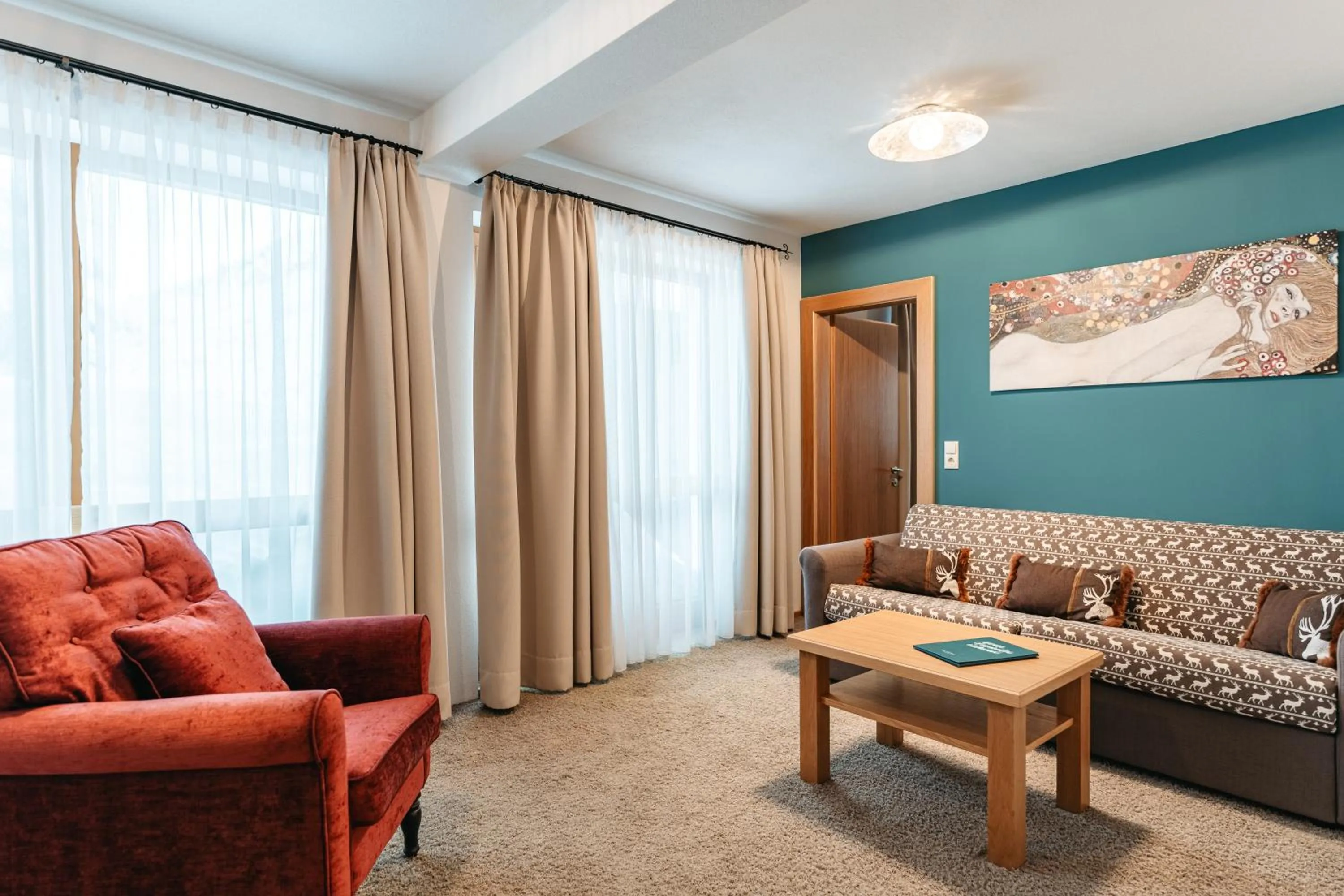 Living room in Hotel Maiensee