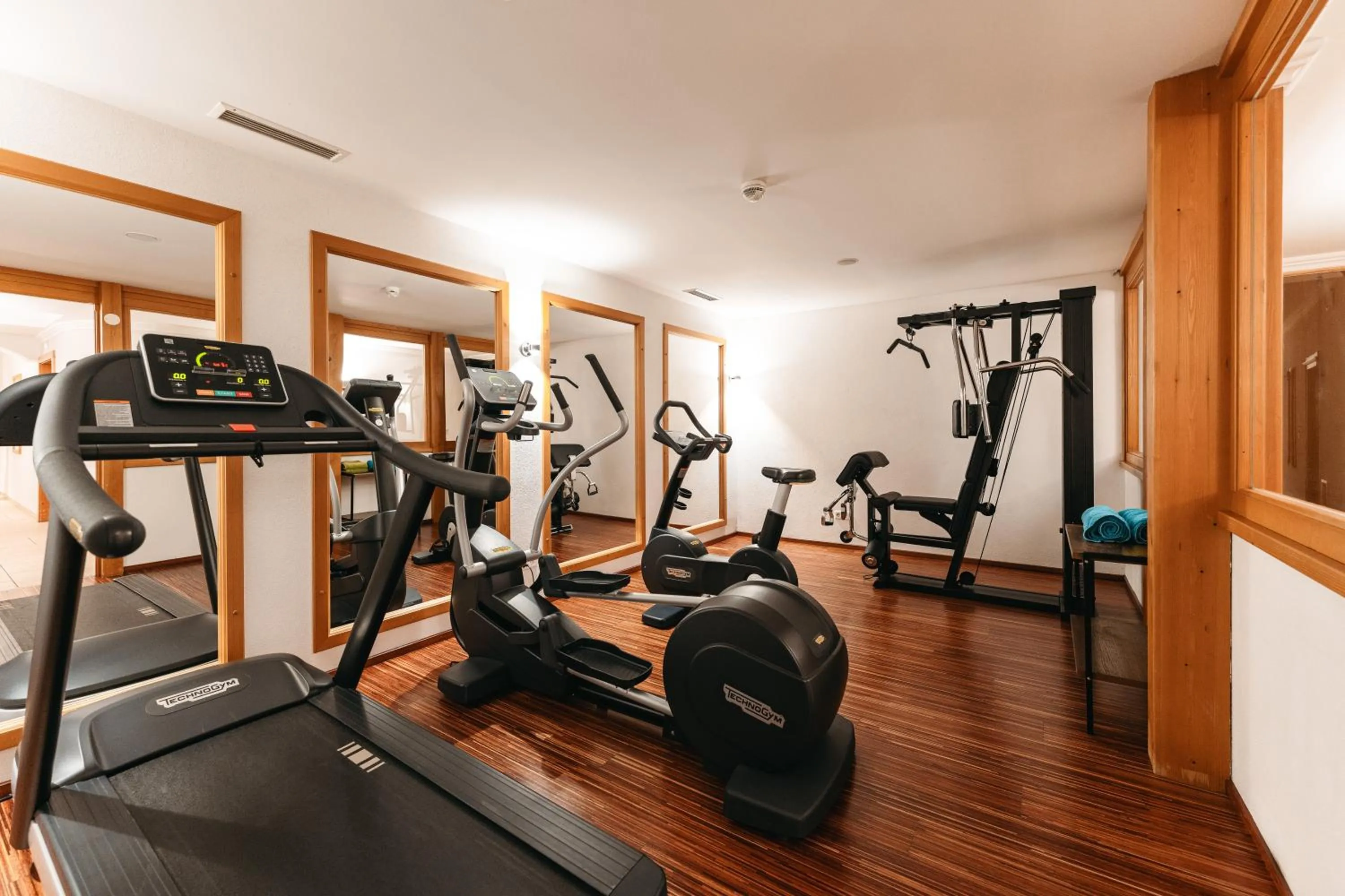 Fitness centre/facilities in Hotel Maiensee