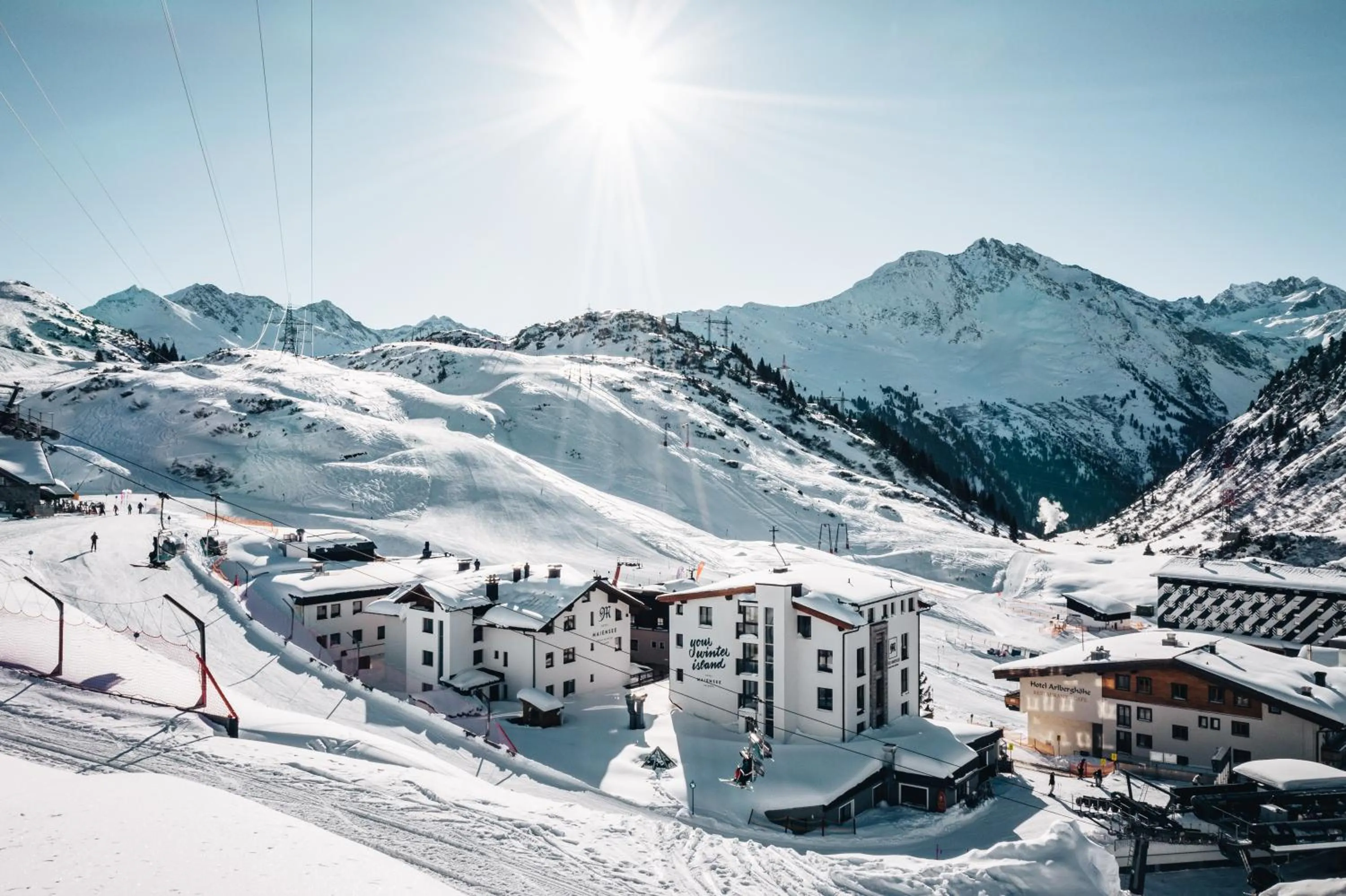 Property building in Hotel Maiensee