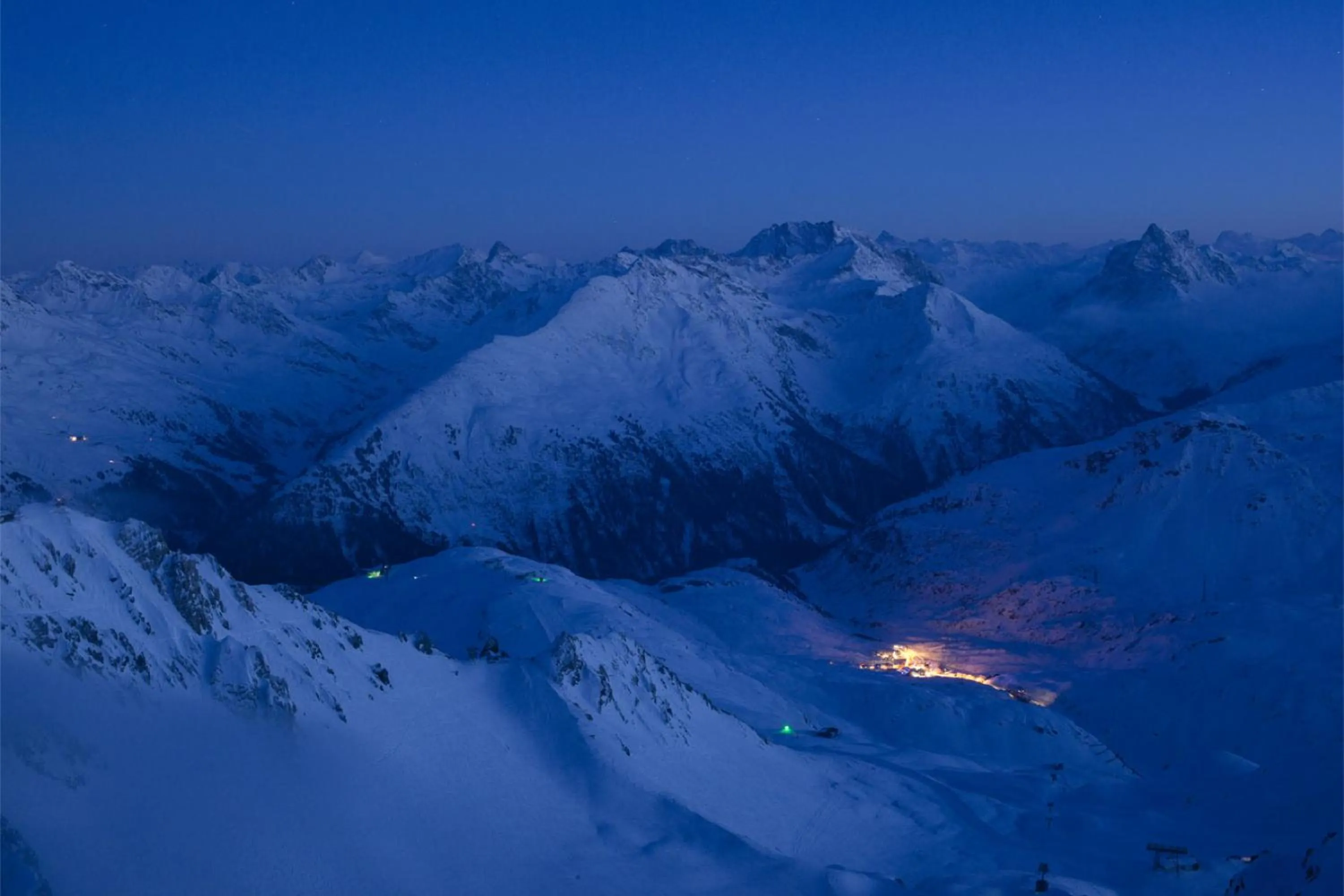 Bird's eye view in Hotel Maiensee
