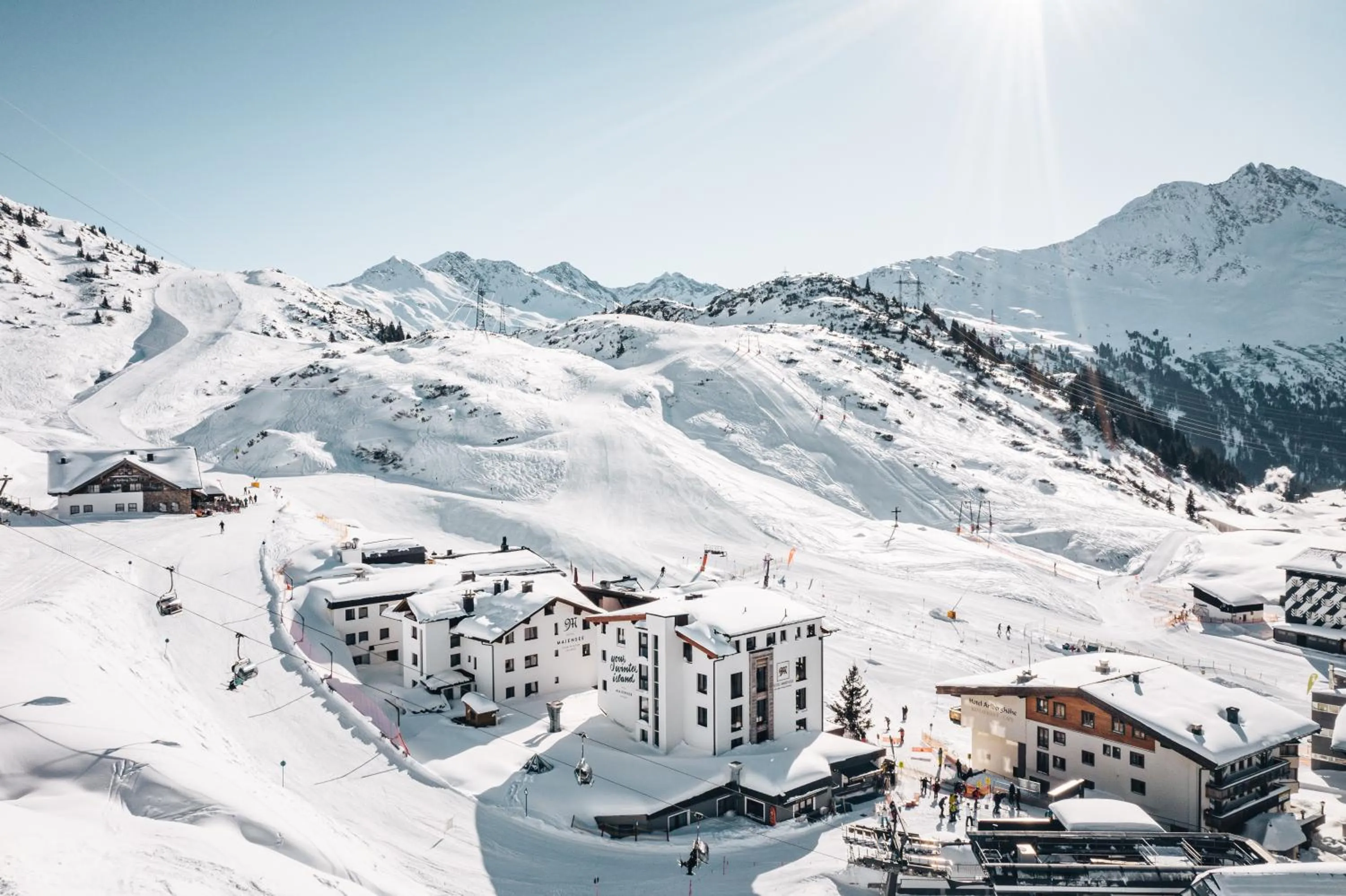 Winter in Hotel Maiensee
