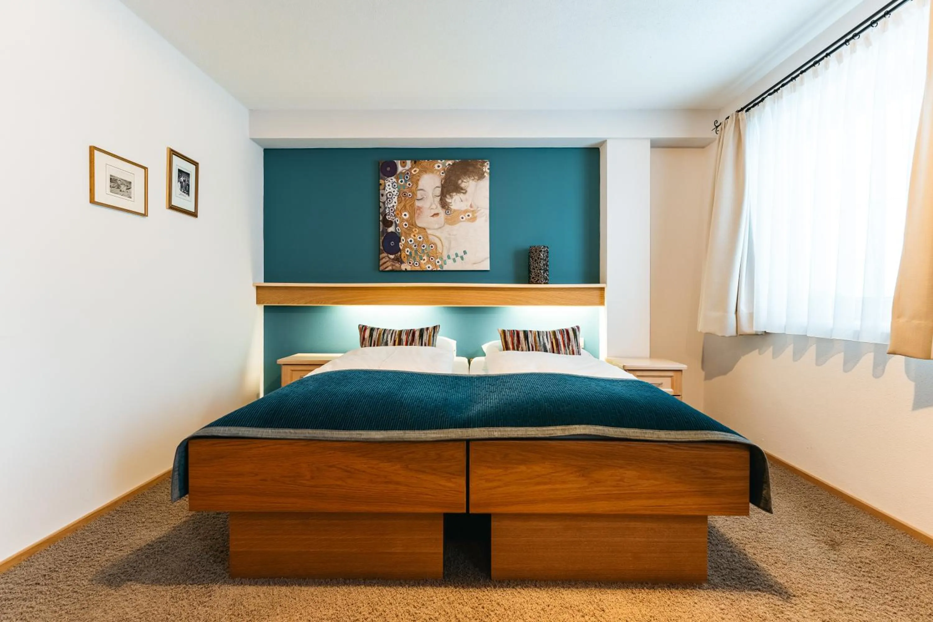 Bed in Hotel Maiensee