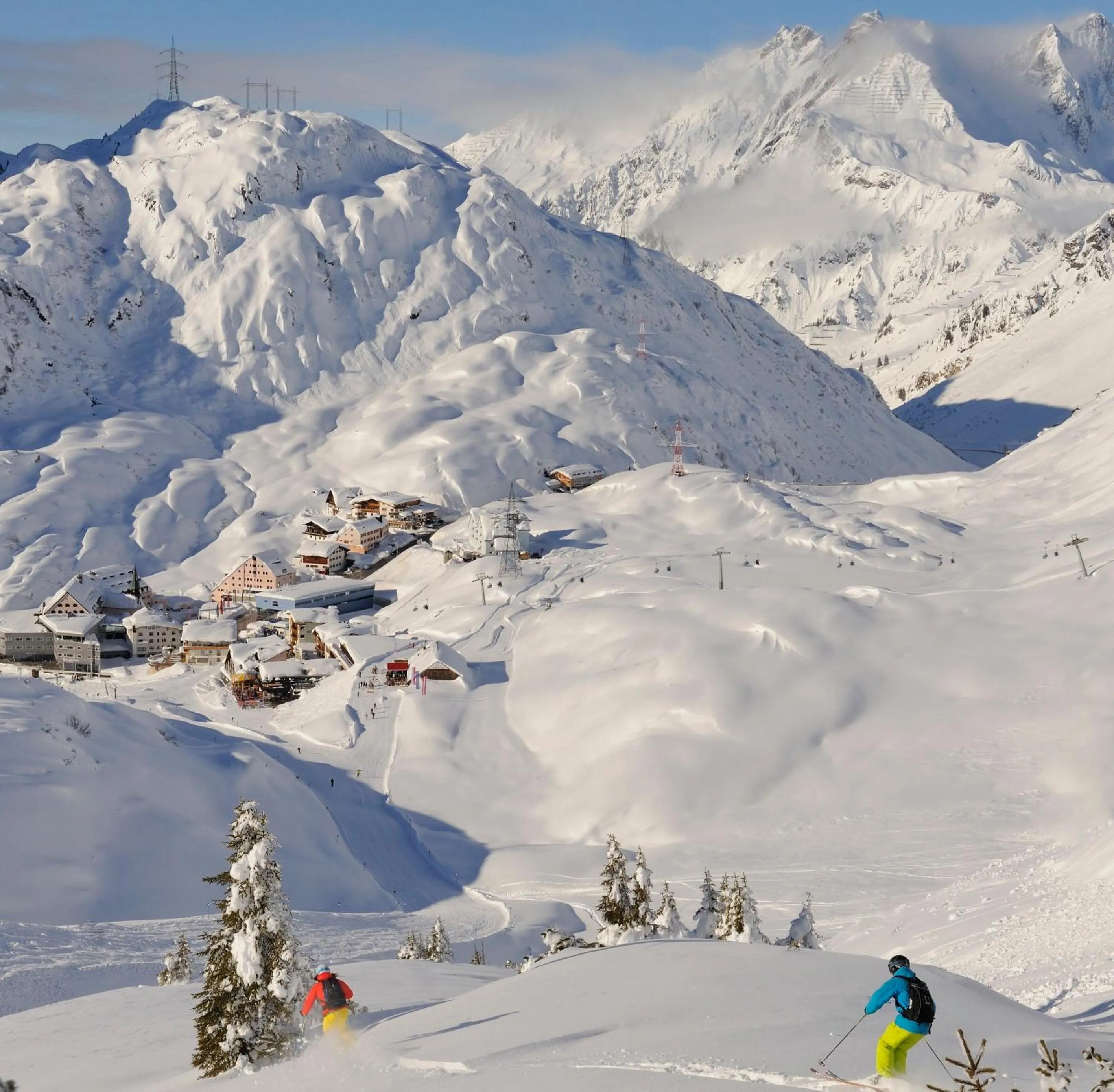Skiing in Hotel Maiensee