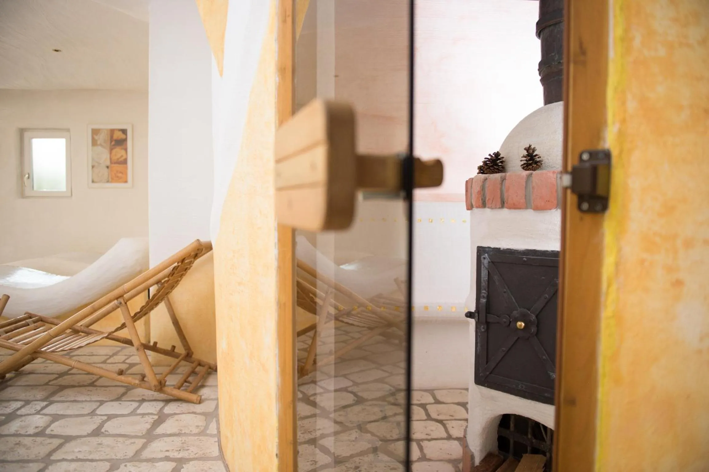 Spa and wellness centre/facilities, Bed in Pension Irlingerhof