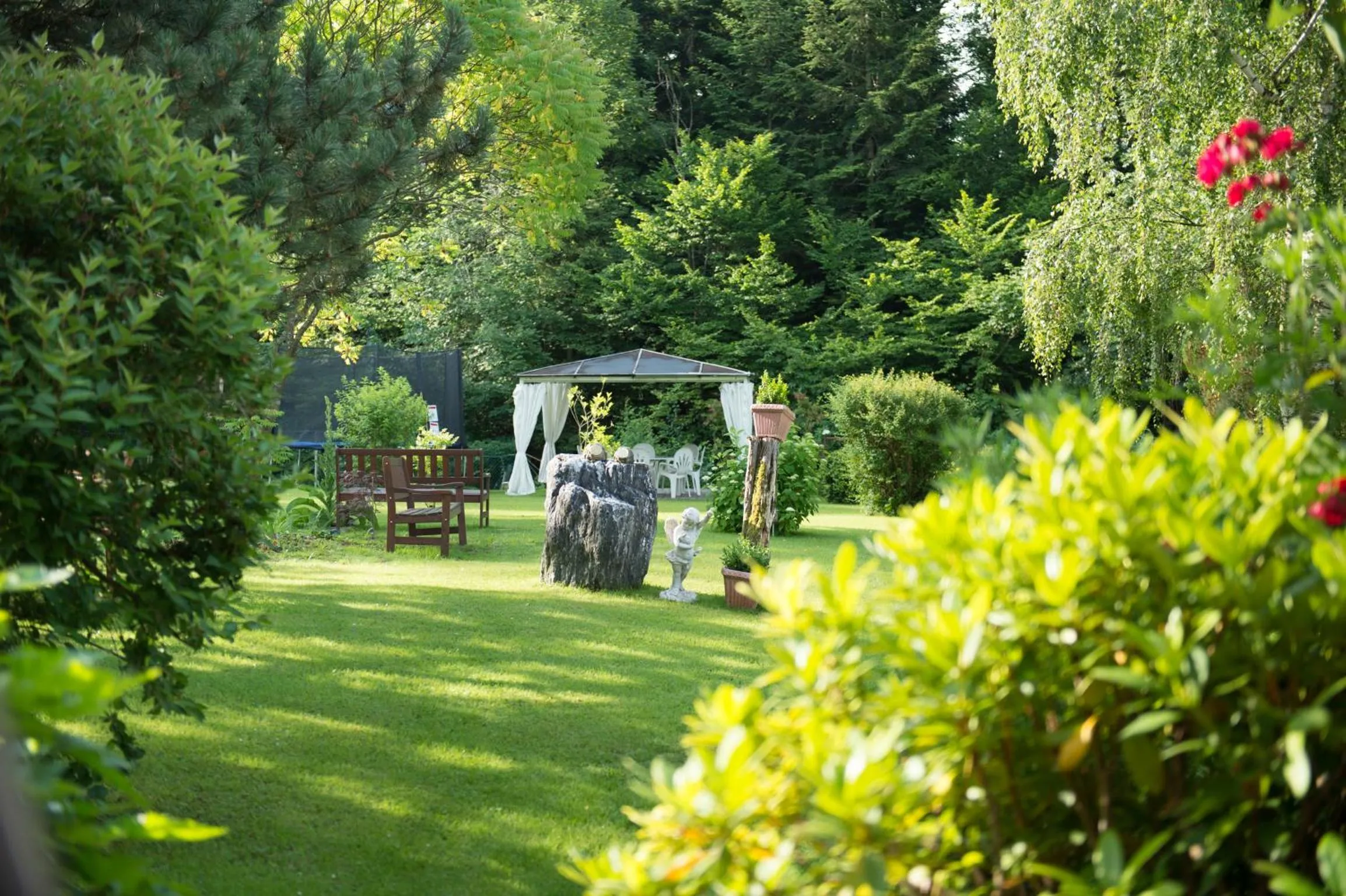Garden in Pension Irlingerhof