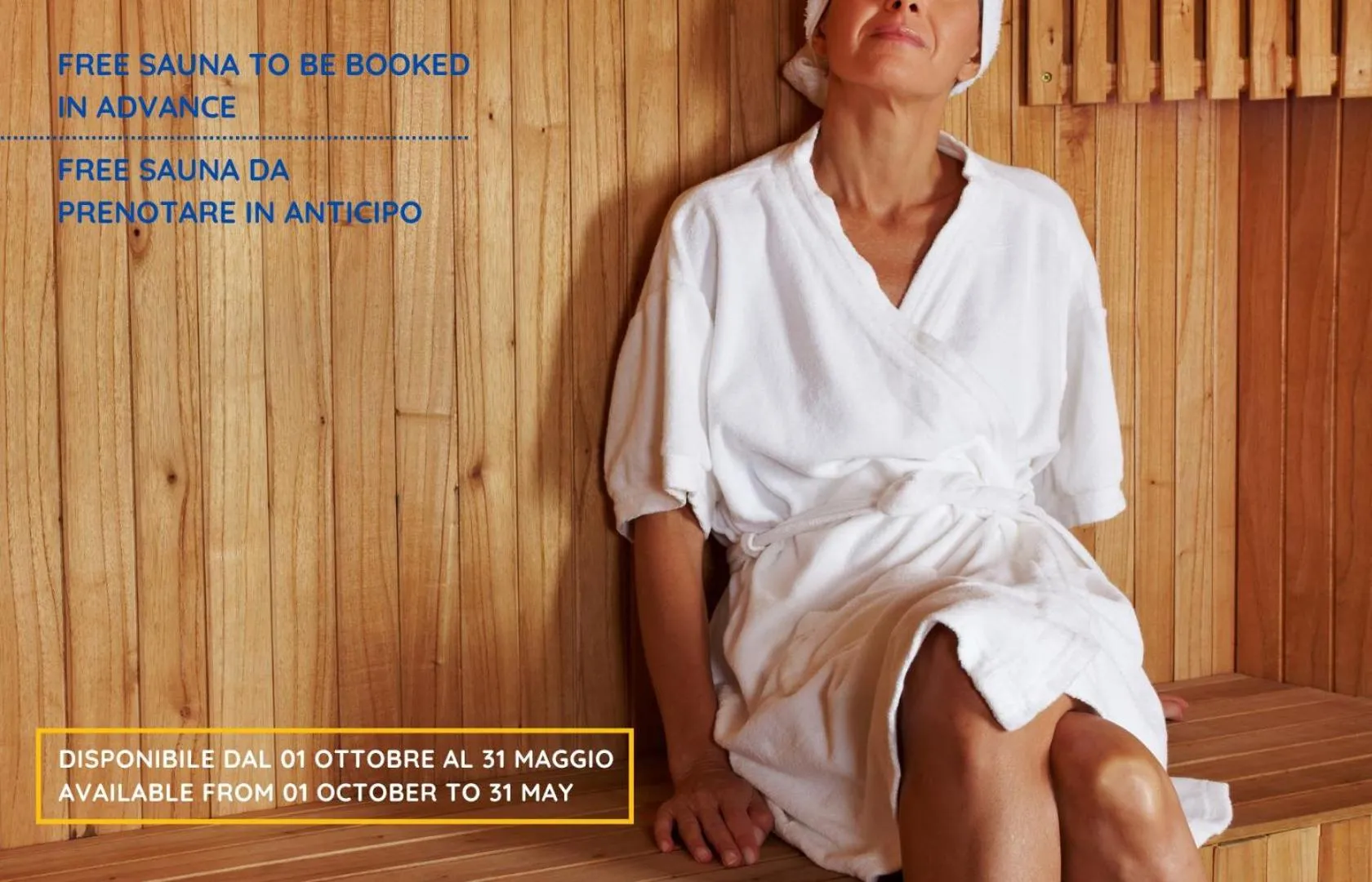 Sauna in Happy Hotel Atelier Gardone Riviera Centro & Spa