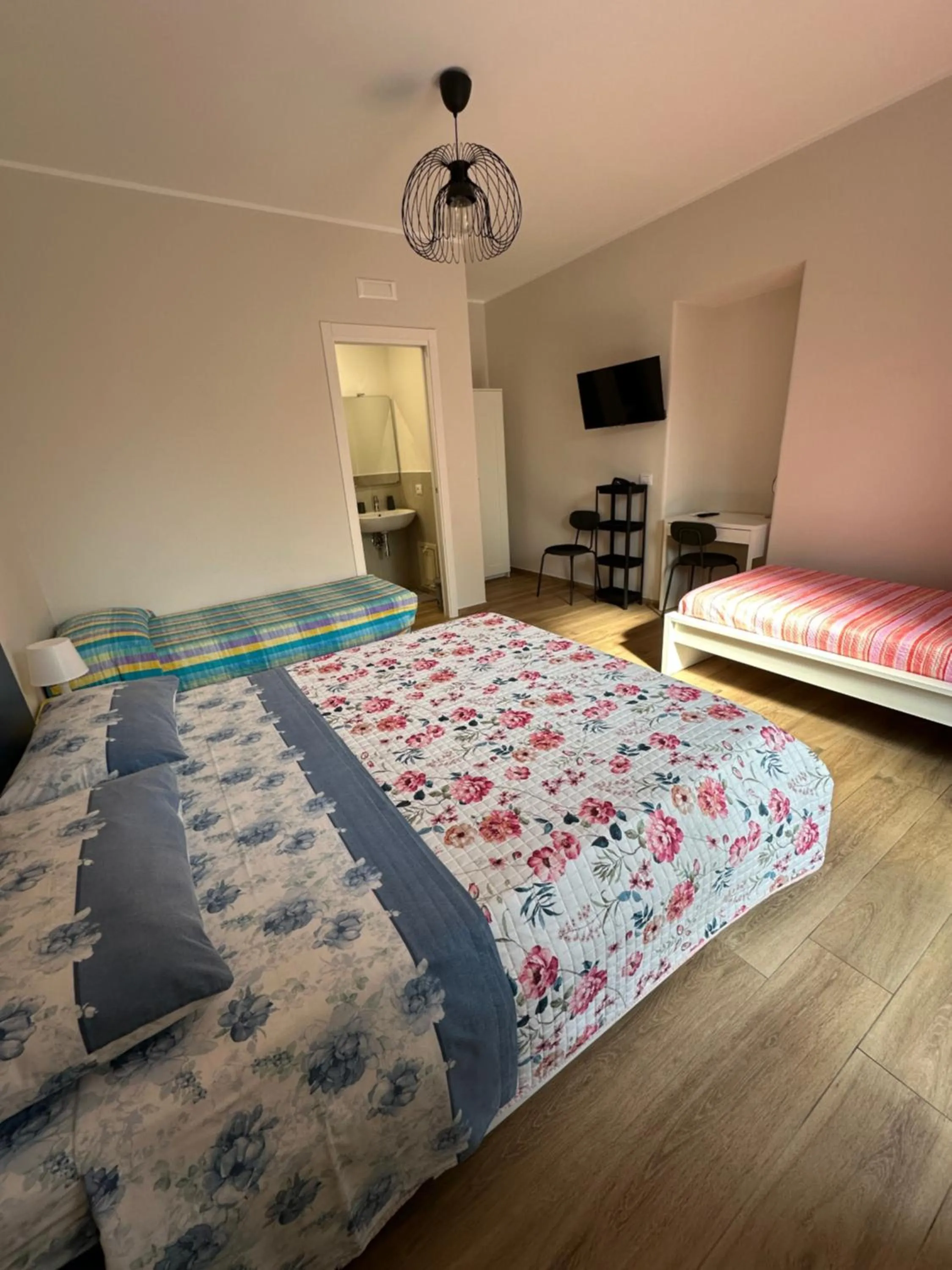 Bed in Villa Feluchia Tra Il Mare E Il Vulcano