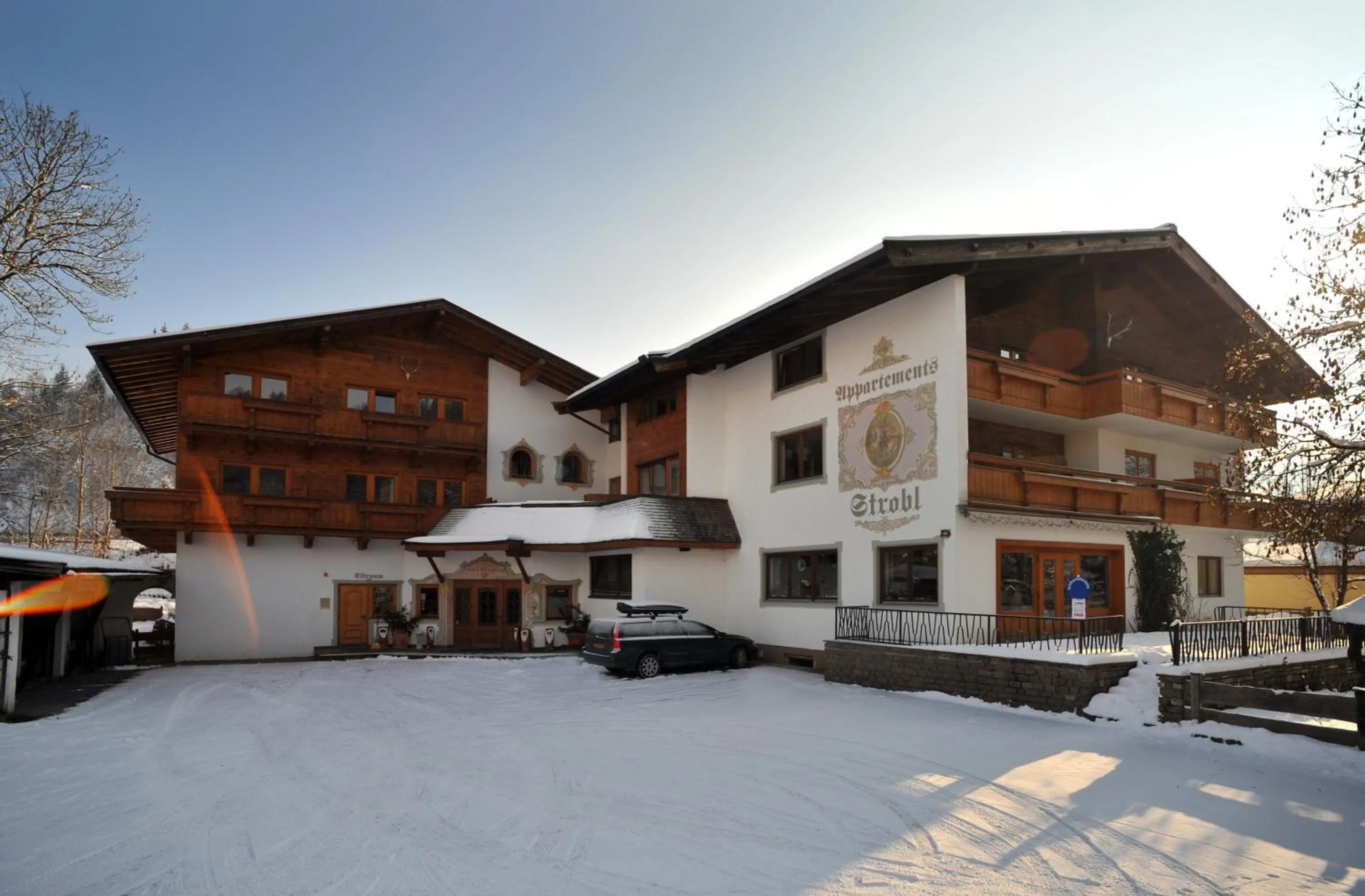 Facade/entrance in Appartements Strobl