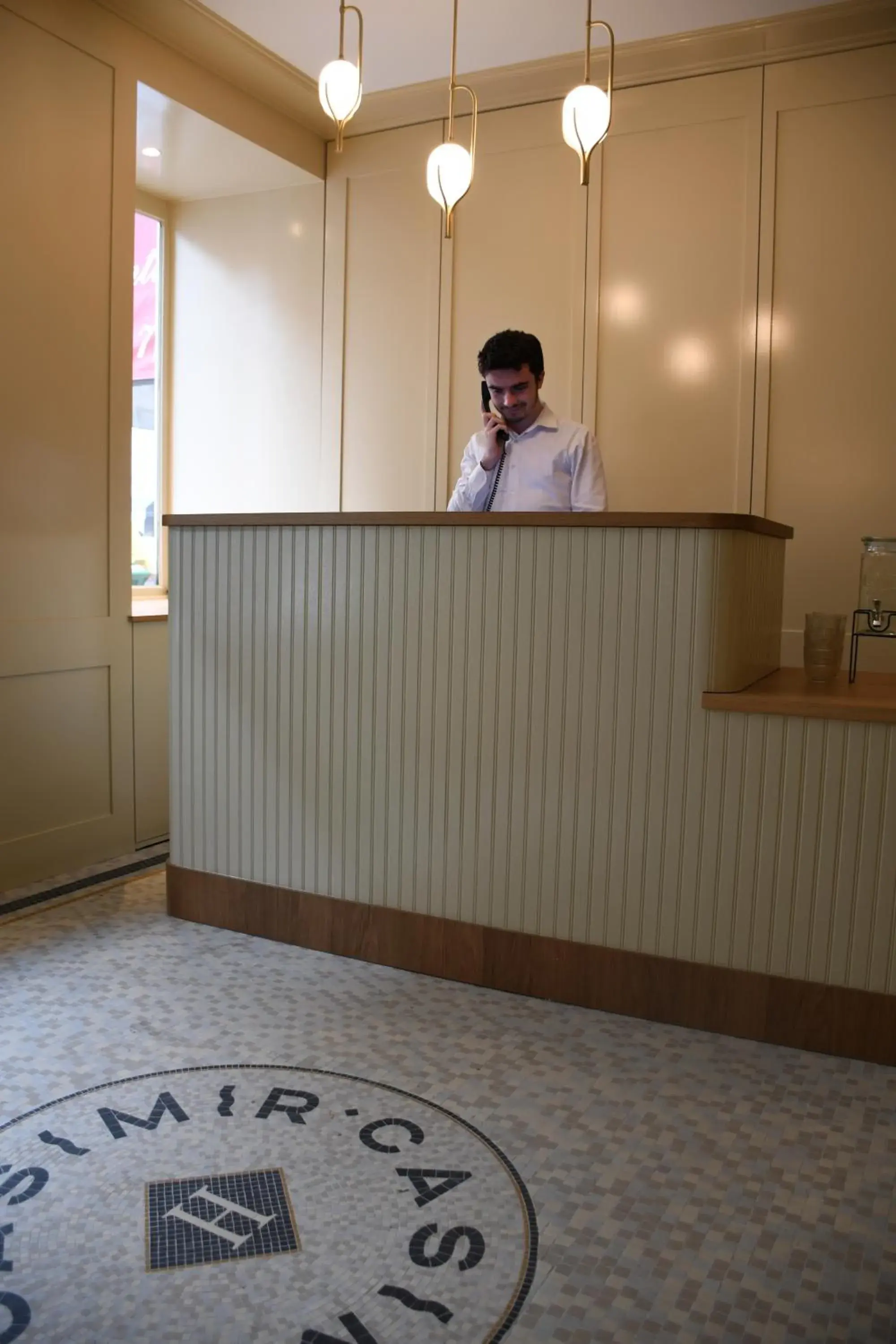 Lobby or reception in Hôtel Casimir Lobby or reception in Hôtel Casimir