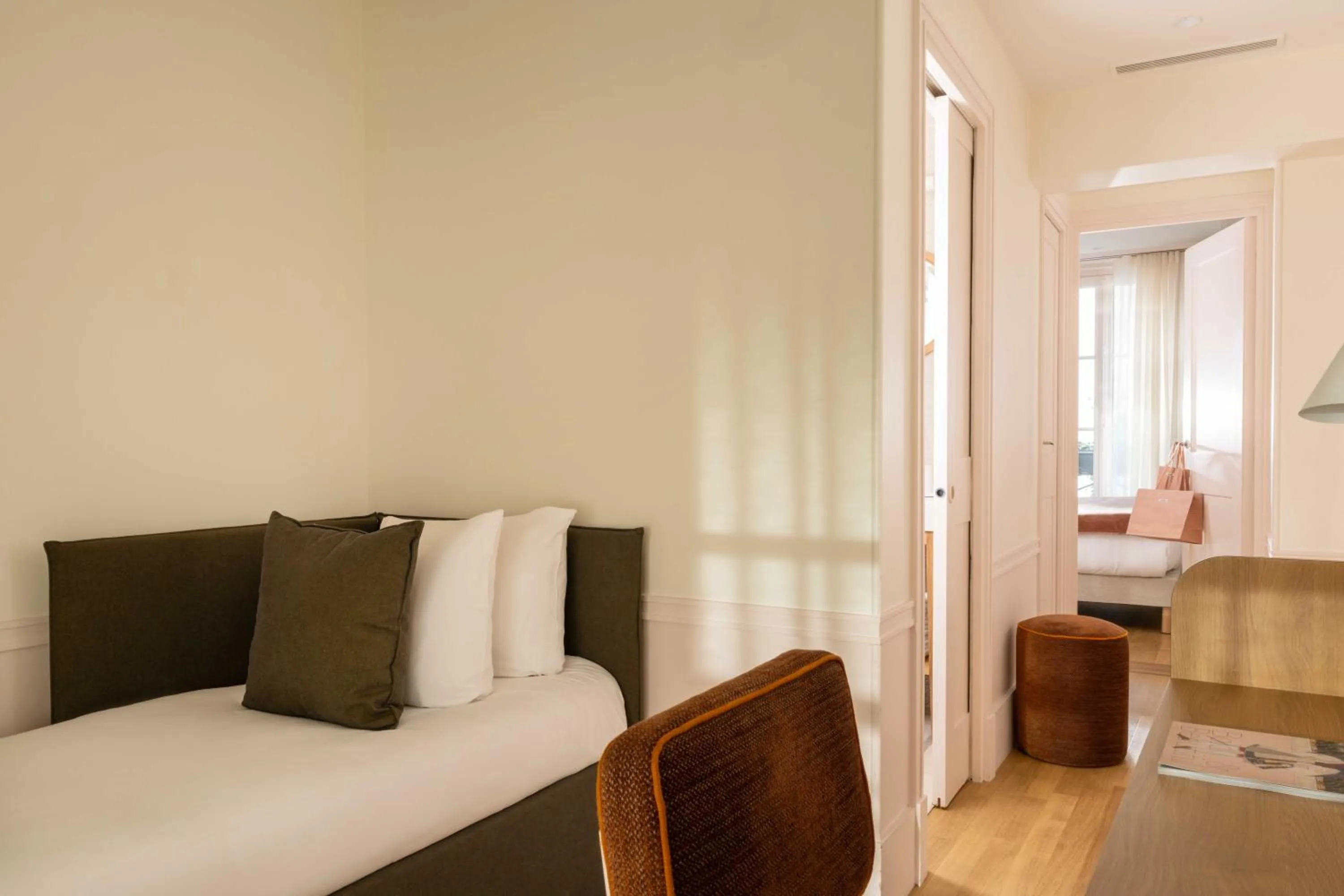 Bed in Hôtel Casimir