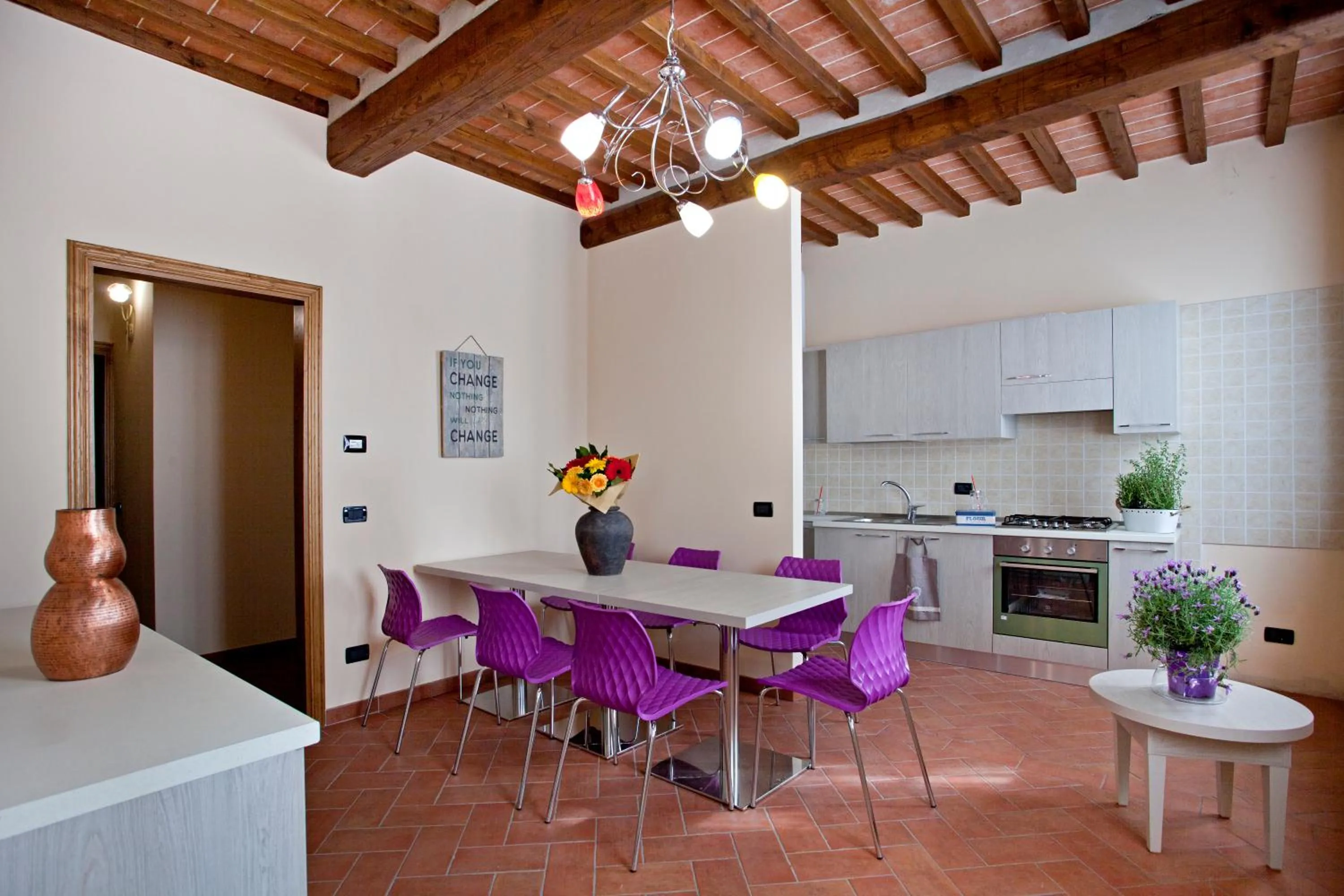 Dining area in Tenuta San Giovanni Lucca