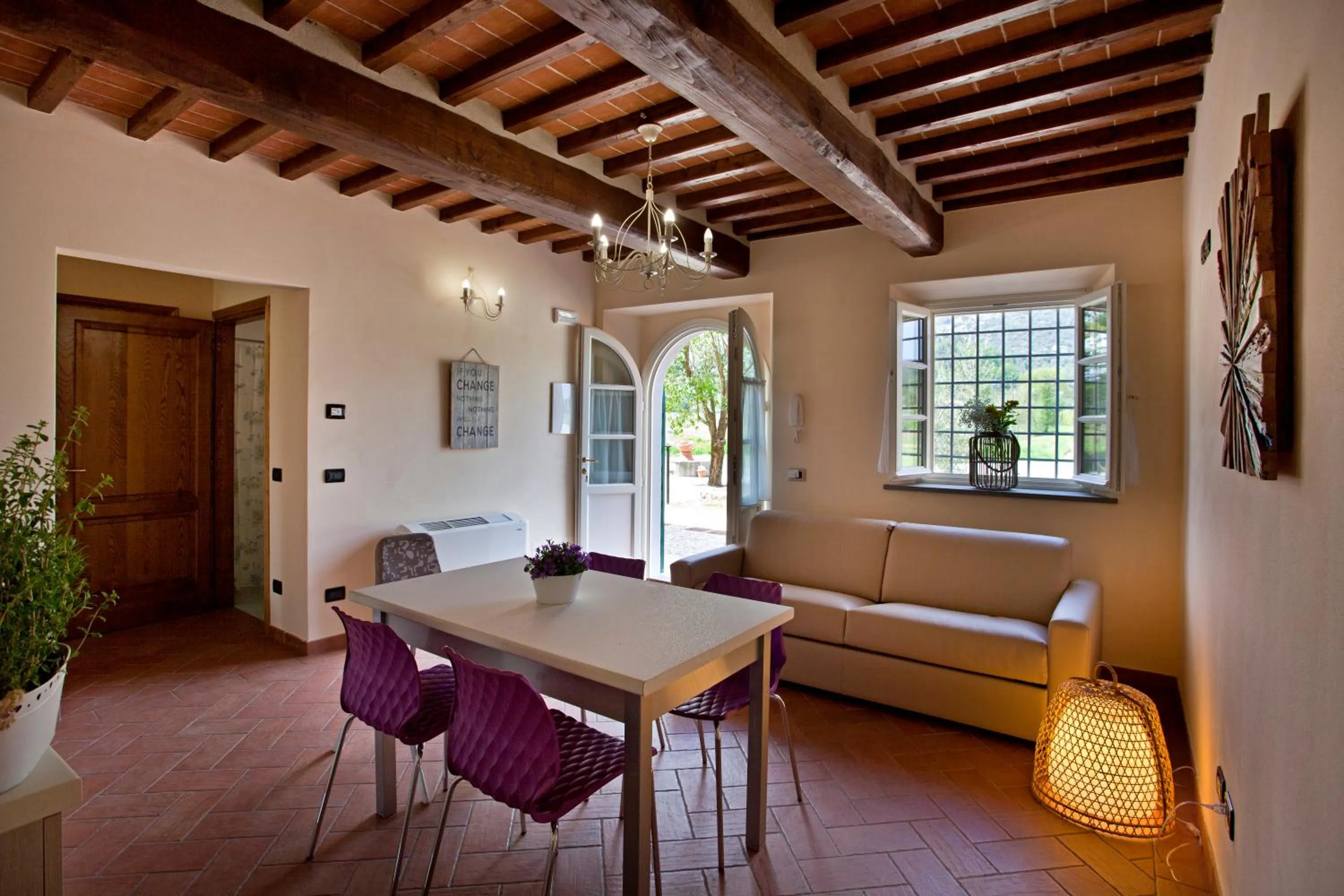 Seating area in Tenuta San Giovanni Lucca
