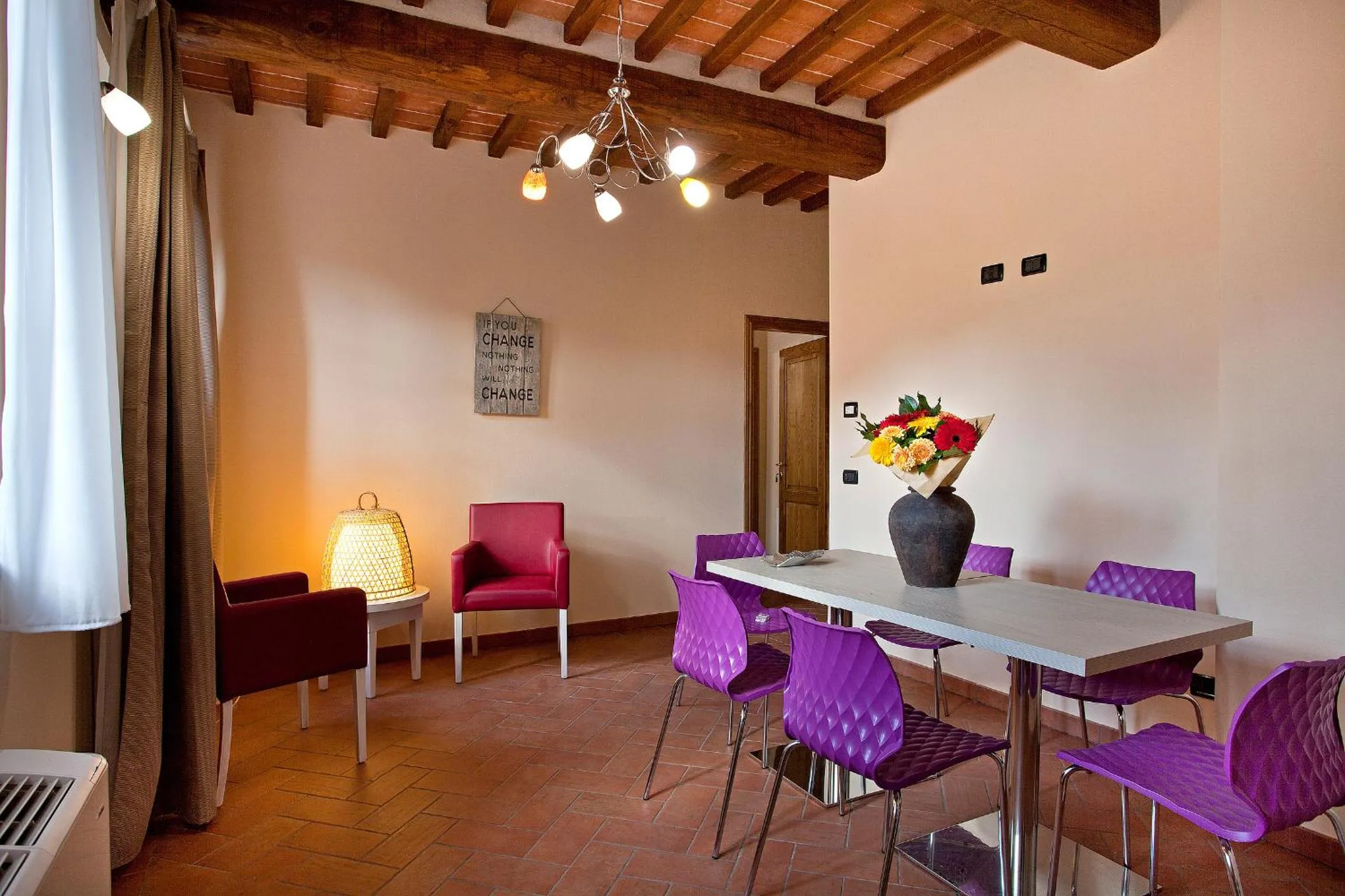 Dining area in Tenuta San Giovanni Lucca