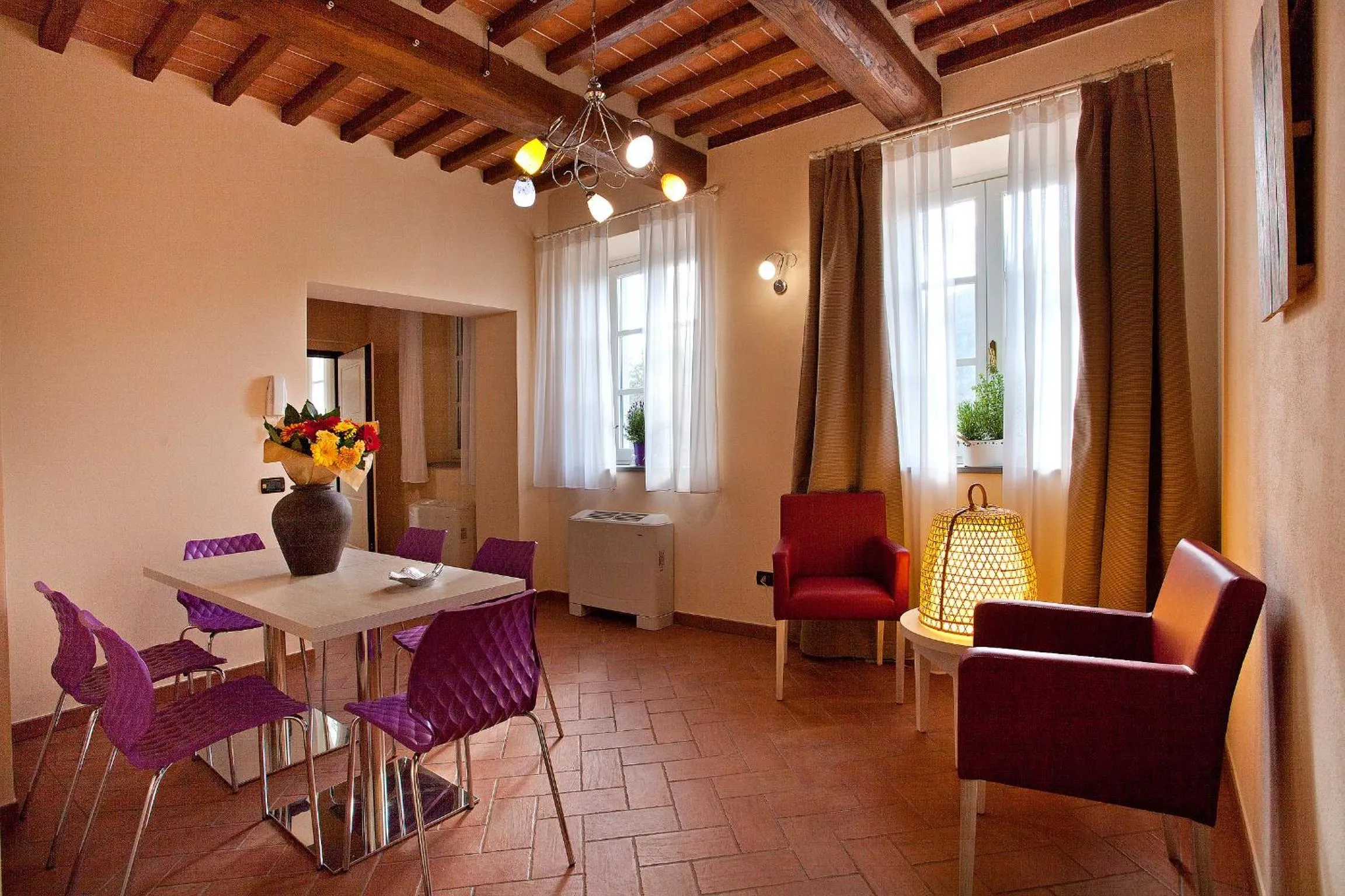 Dining area in Tenuta San Giovanni Lucca