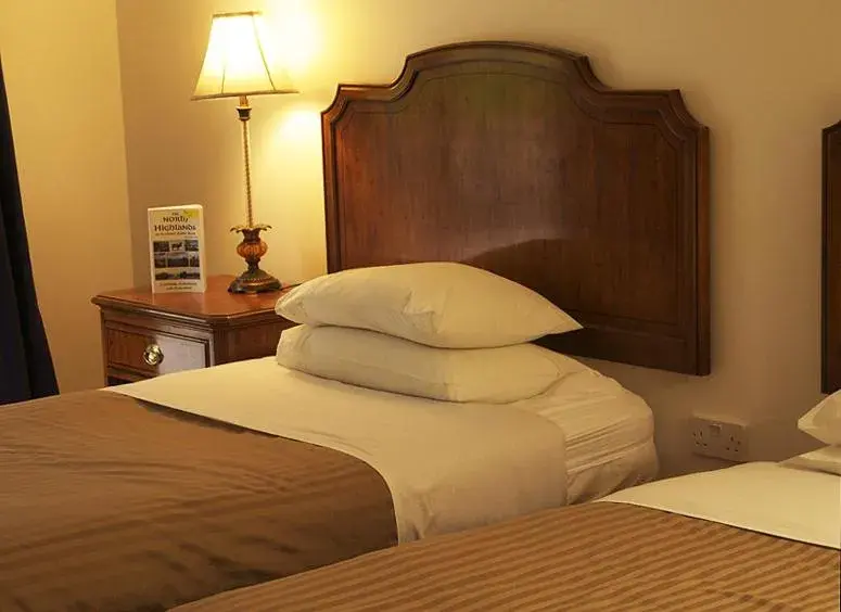 Bedroom, Bed in Gairloch Highland Lodge Bedroom, Bed in Gairloch Highland Lodge